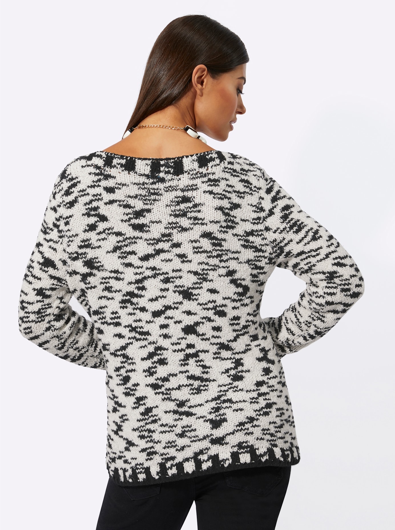 creation L Rundhalspullover »Pullover«