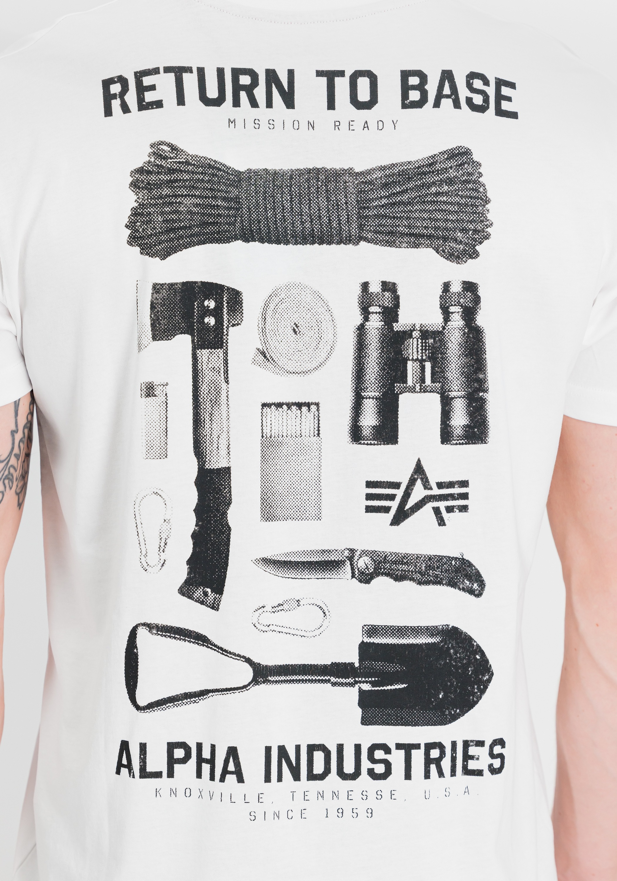 Alpha Industries T-Shirt »Return To Base T-Shirt«