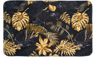 Sanilo Schaum-Badematte »Golden Leaves«, Höhe 15 mm, Memory Schaum-rutschhemmend... kaufen