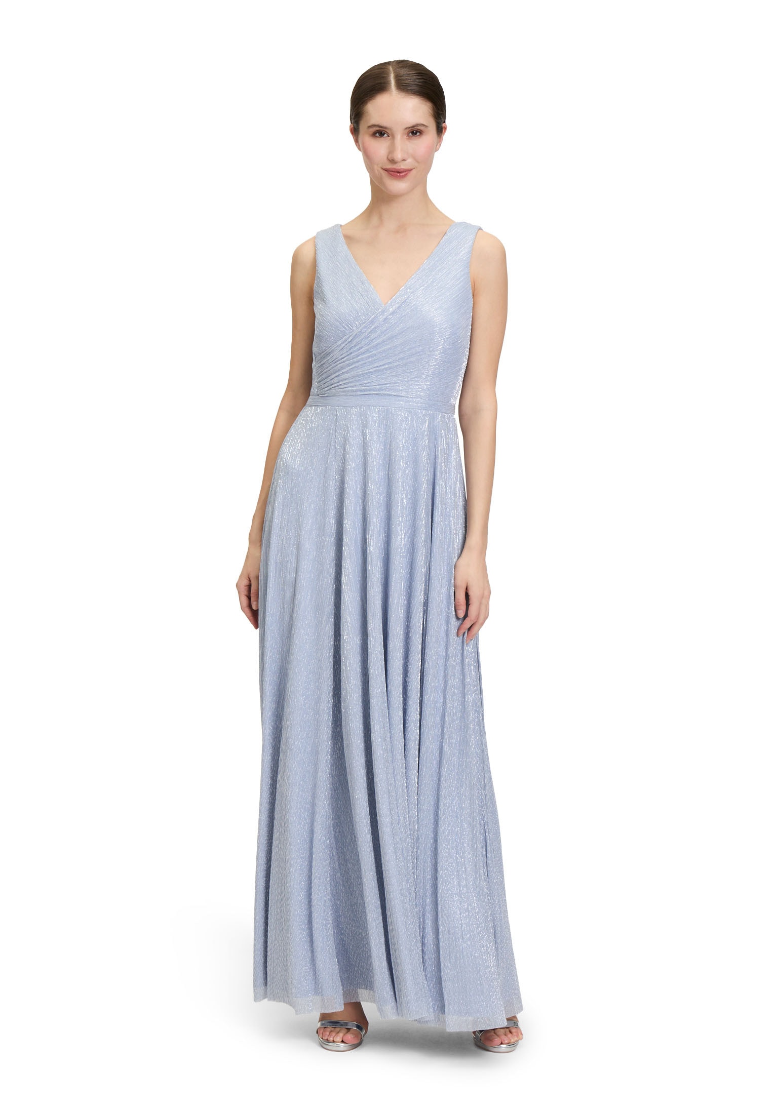 Vera Mont Abendkleid "Vera Mont Damen Abendkleid mit Plissee", Material günstig online kaufen