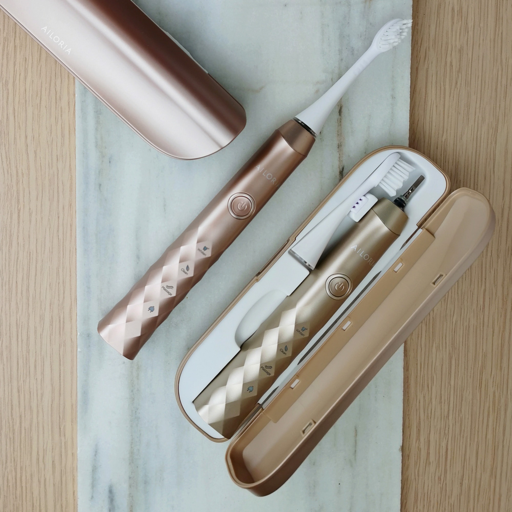 AILORIA Schallzahnbürste »USB-Schallzahnbürste Limited Edition SHINE BRIGHT«