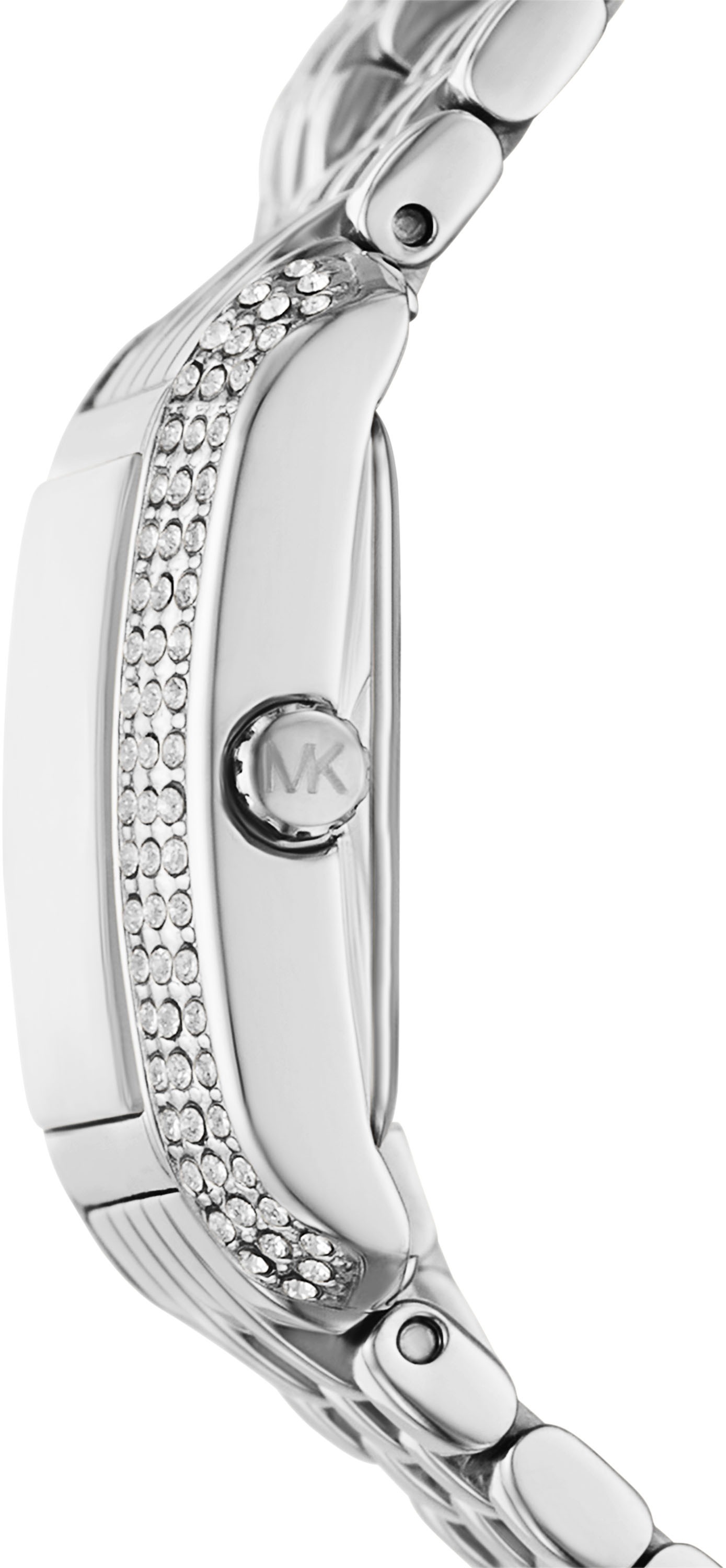 MICHAEL KORS Quarzuhr »EMERY«, Armbanduhr, Damenuhr, analog, Edelstahlarmband zum Wickeln