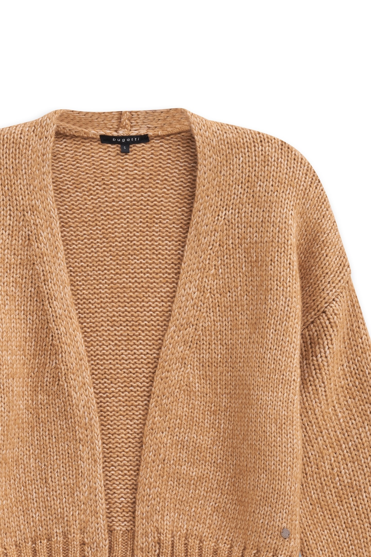 bugatti Cardigan »V-Ausschnitt«, aus einem weichen Alpaka-Mix