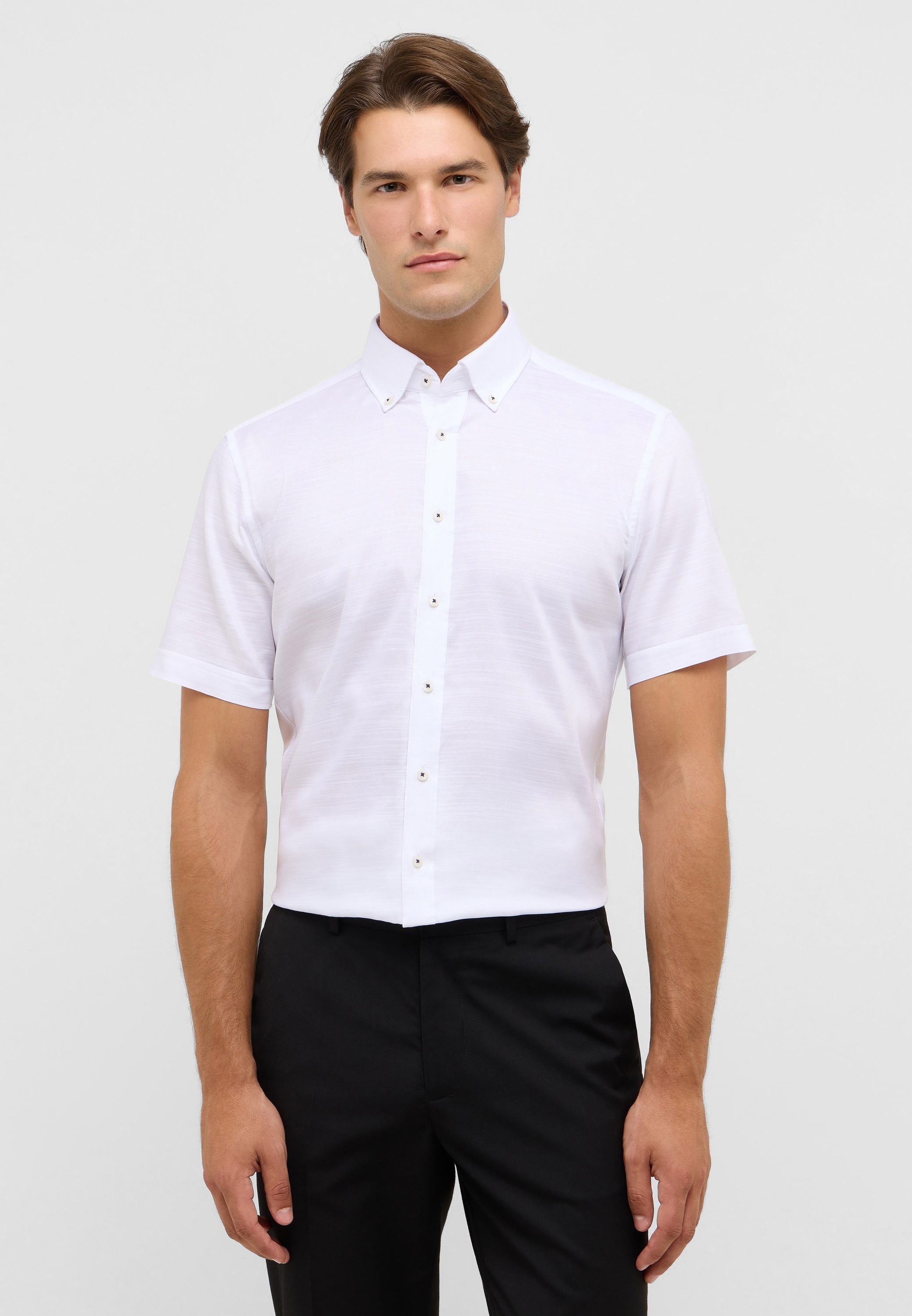 Eterna Kurzarmhemd "SLIM FIT", EASY IRON (bügelleicht) günstig online kaufen