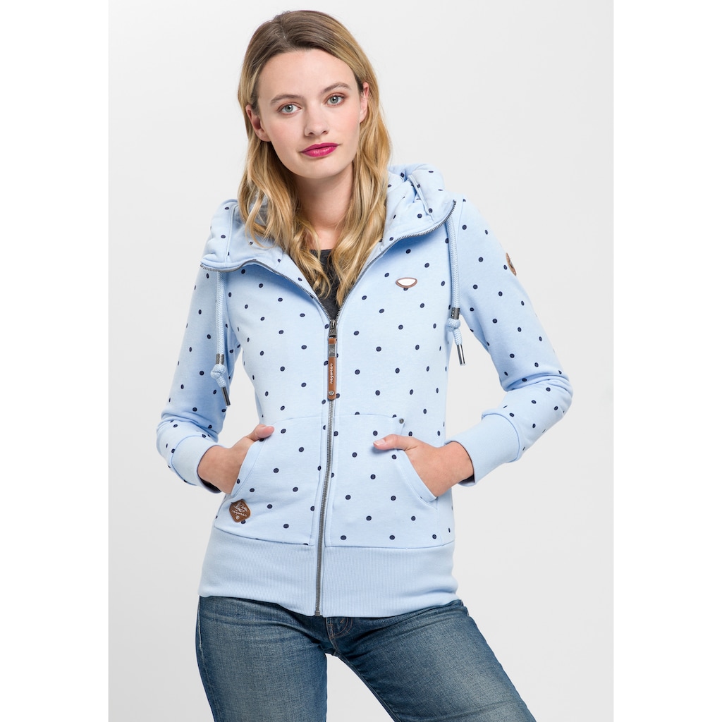 Ragwear Sweatjacke »NESKA DOTS O ZIP«