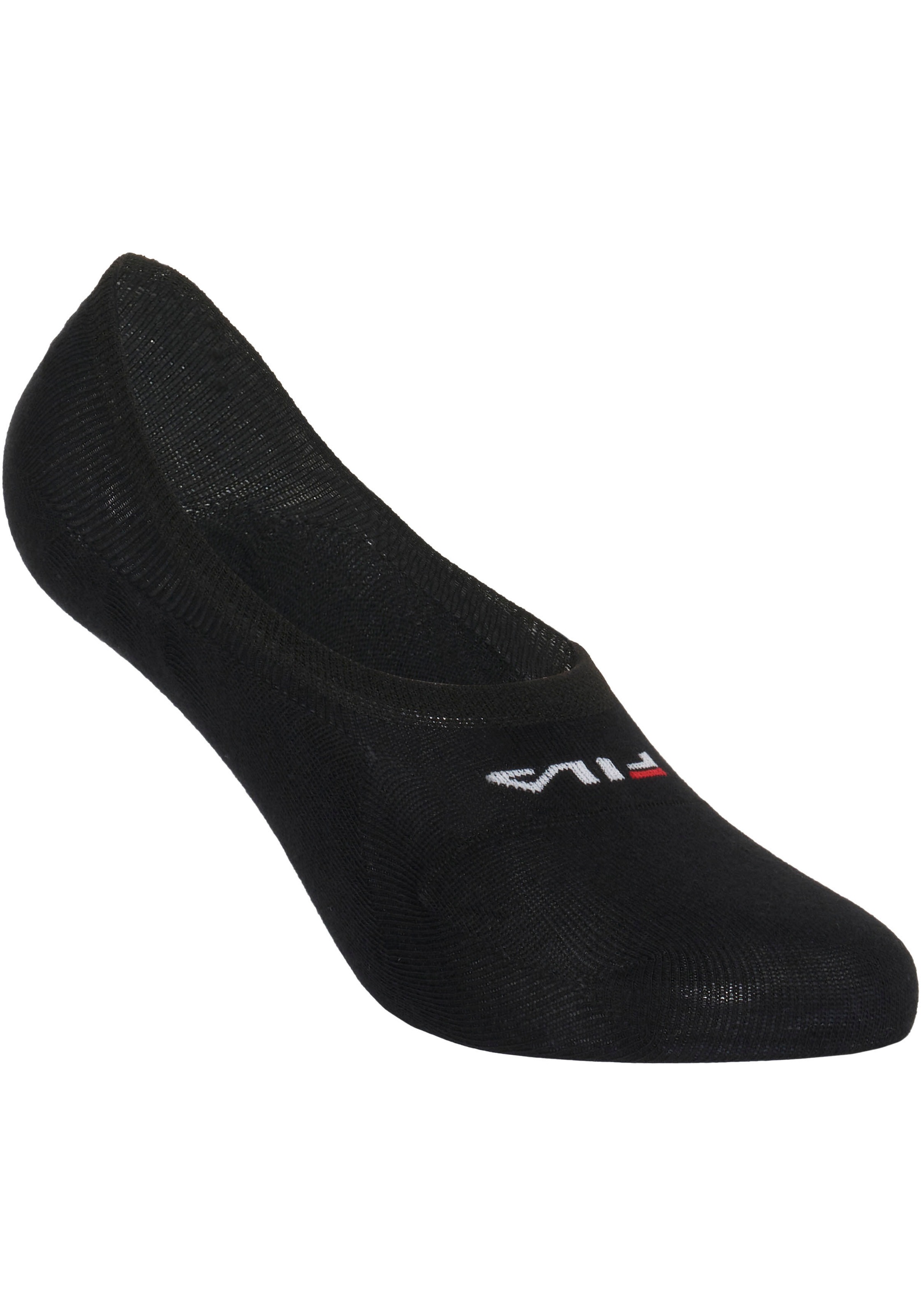 Thumbnail - Fila Füßlinge "UNISEX GHOST SOCKS SILICONE HEEL INSIDE" 9 Paar tlg. mit Logo-Schriftzug