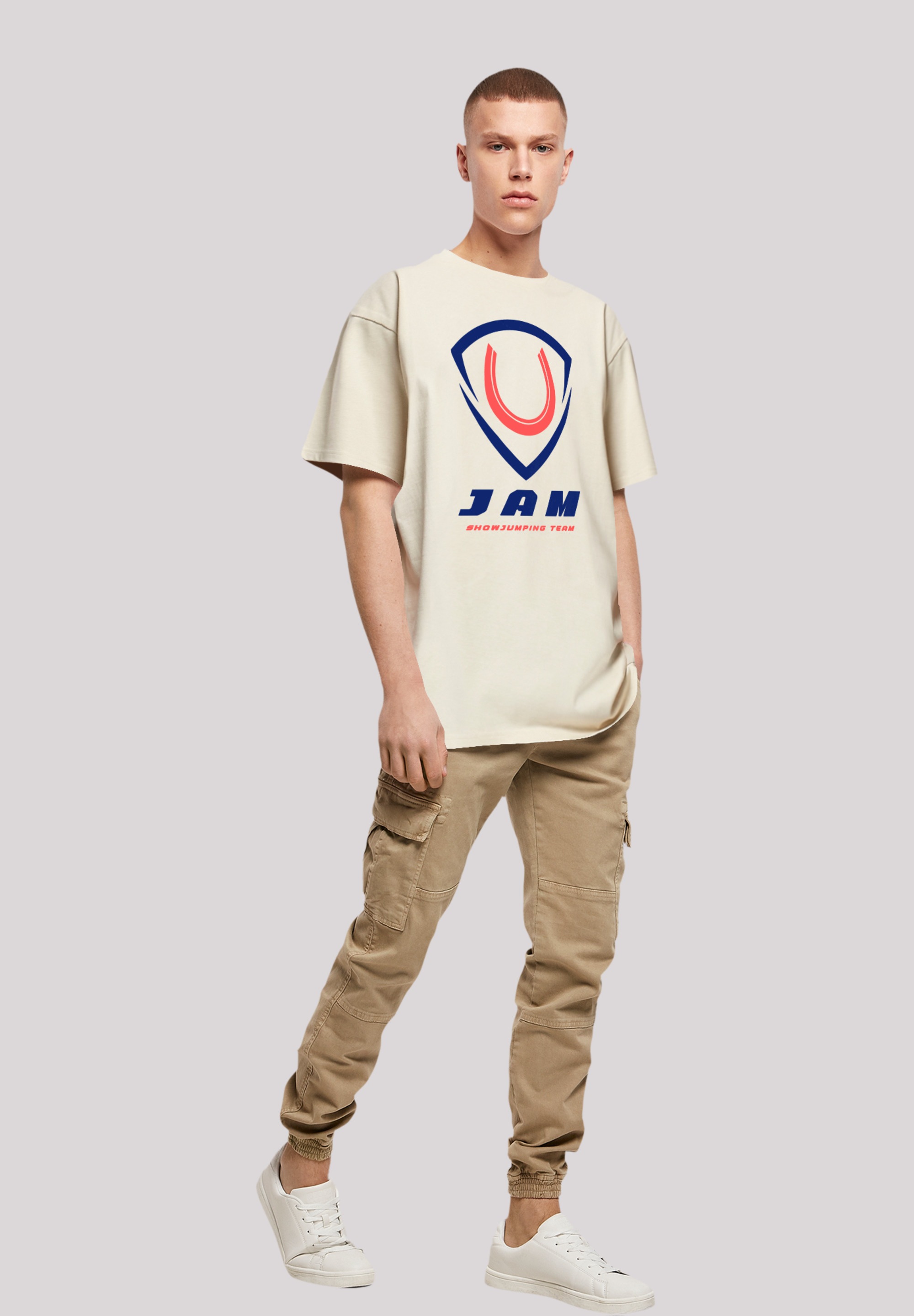 F4NT4STIC T-Shirt »JAM Showjumping«, Print