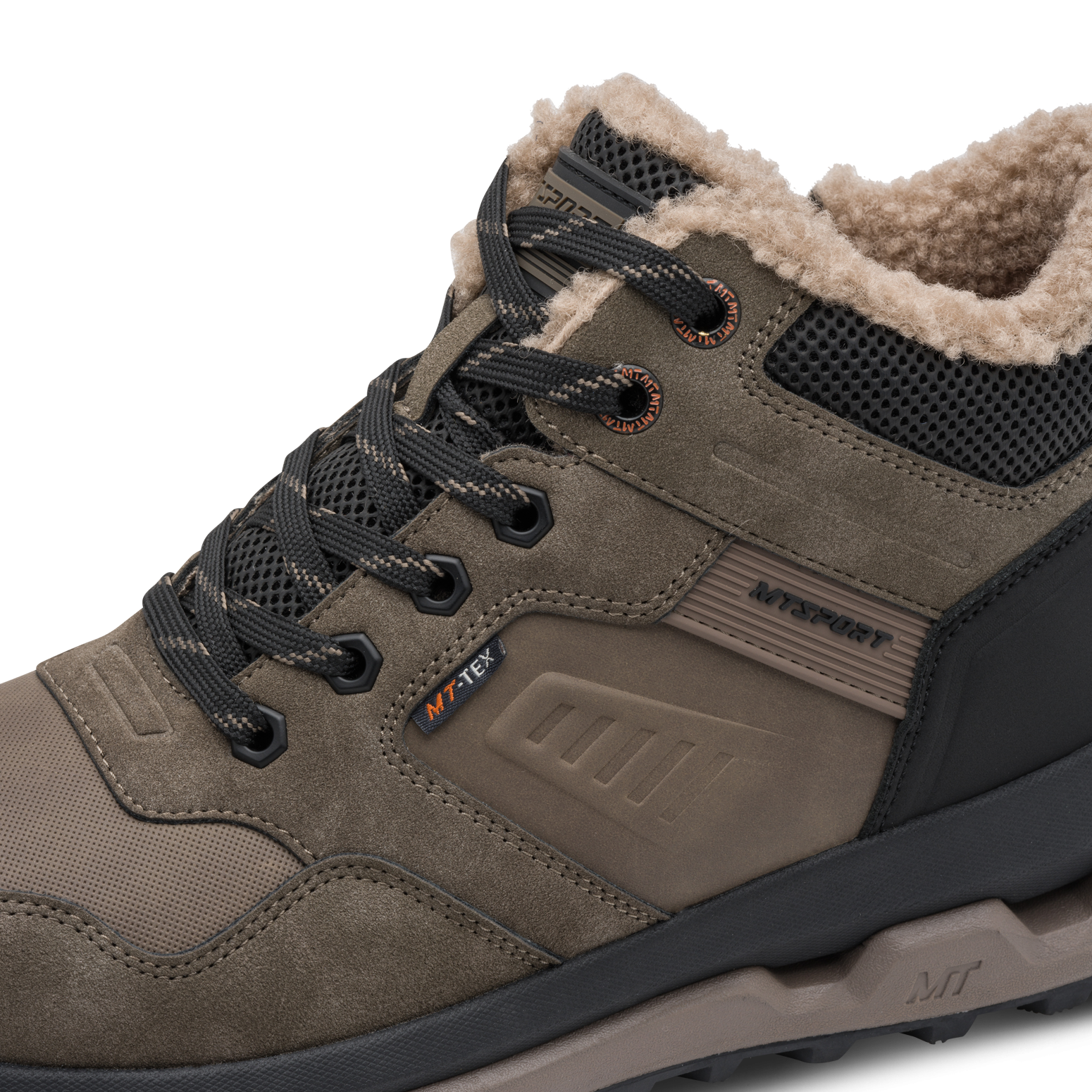 MARCO TOZZI Winterboots  Schnürboots mit Logoschriftzug und Kontrastbesatz