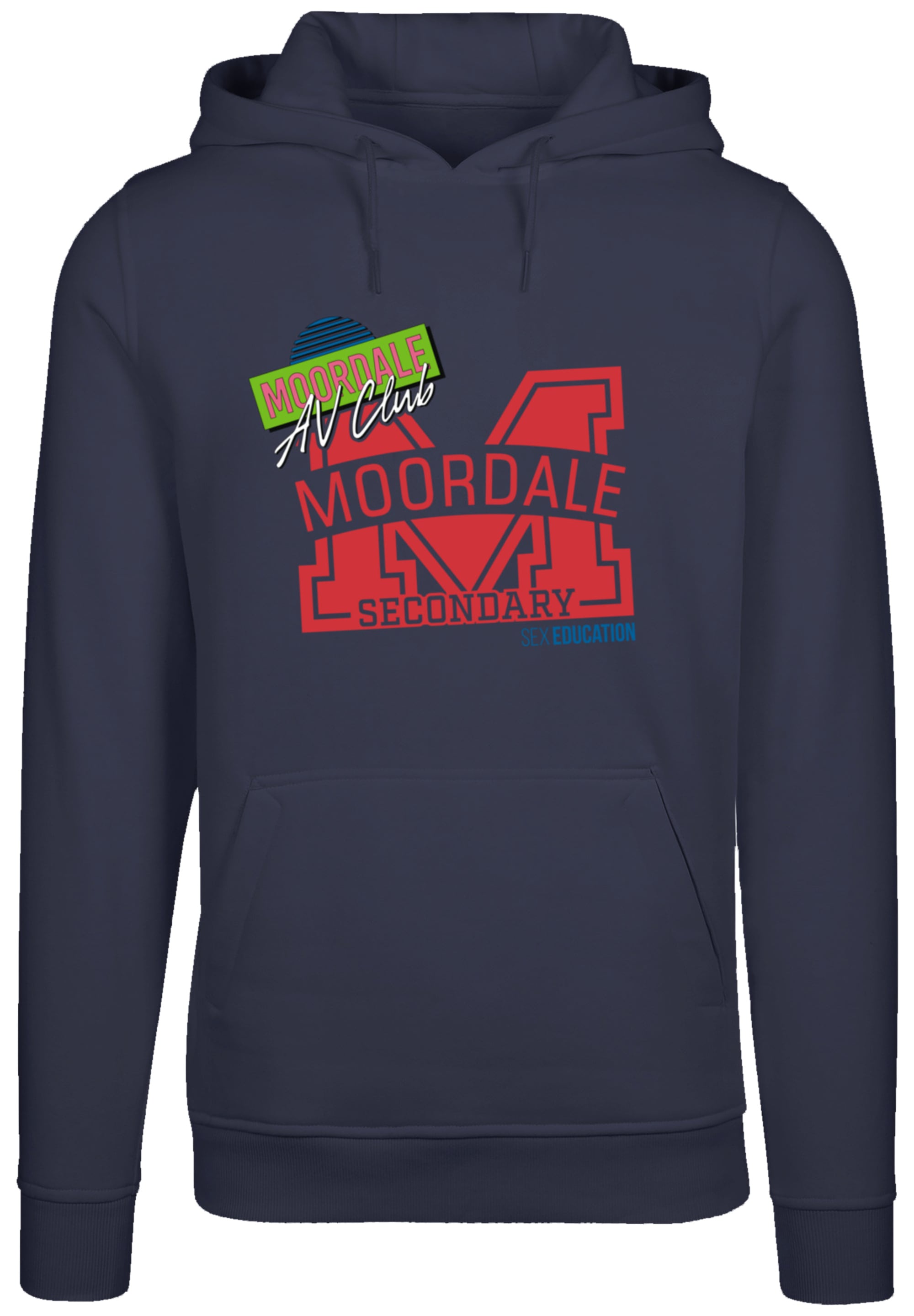 F4NT4STIC Kapuzenpullover »Sex Education Moordale M Collage Netflix TV Series«, Premium Qualität