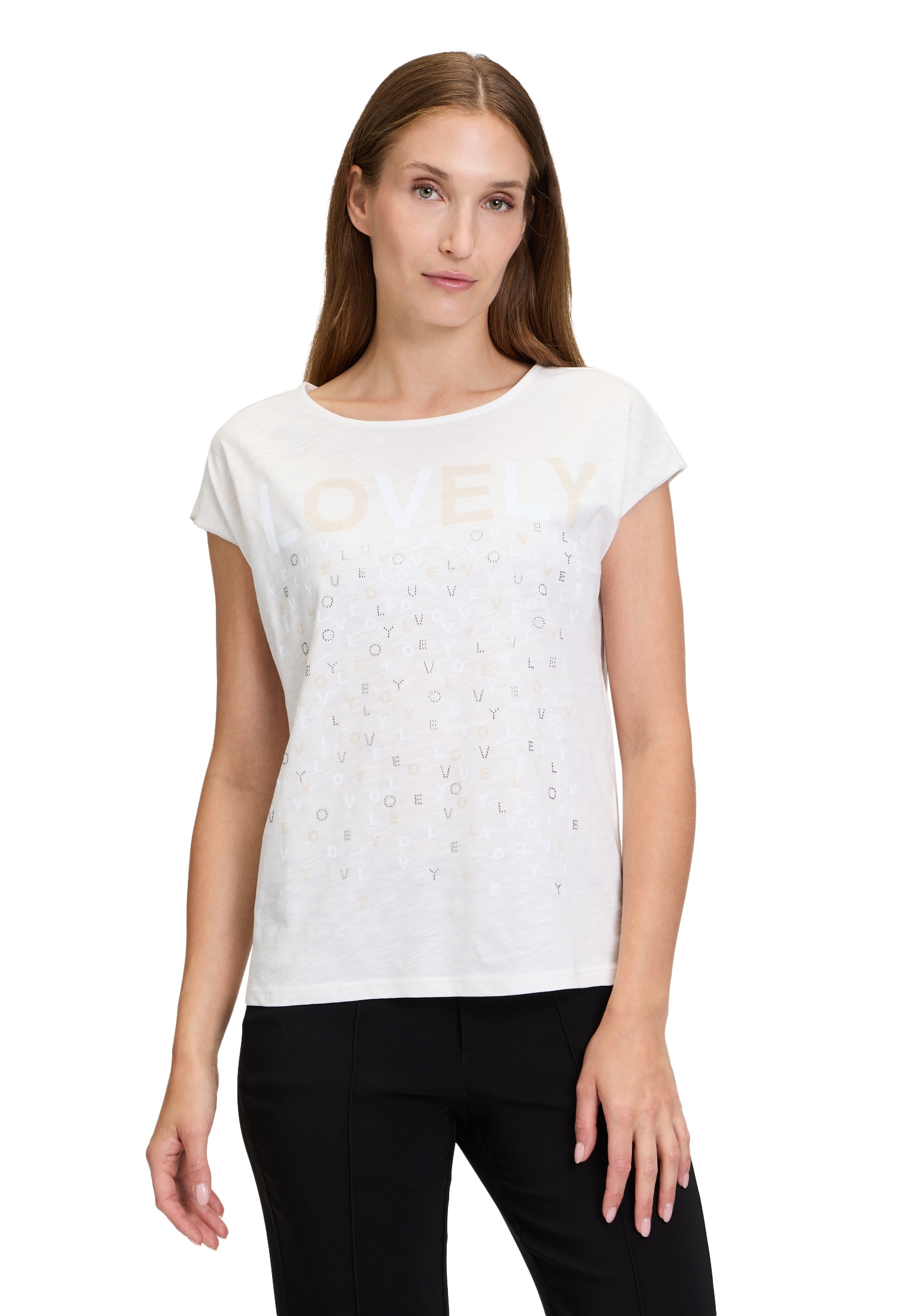 Cartoon Kurzarmshirt » Printshirt su Rundhalsa...