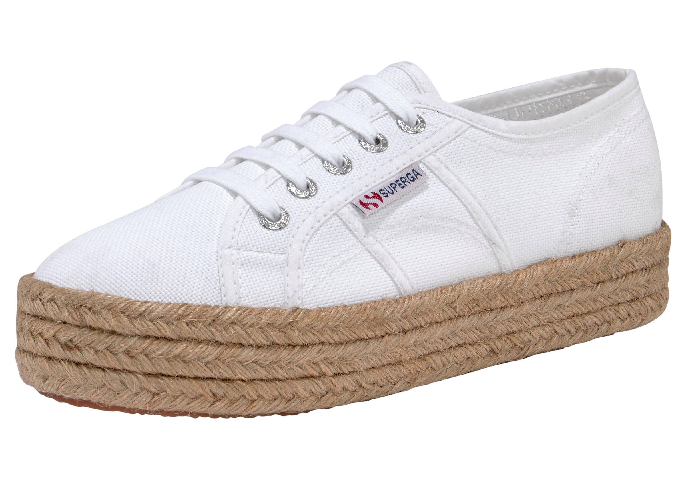 Superga Plateausneaker »COTROPW«, mit klassischem Canvas-Obermaterial