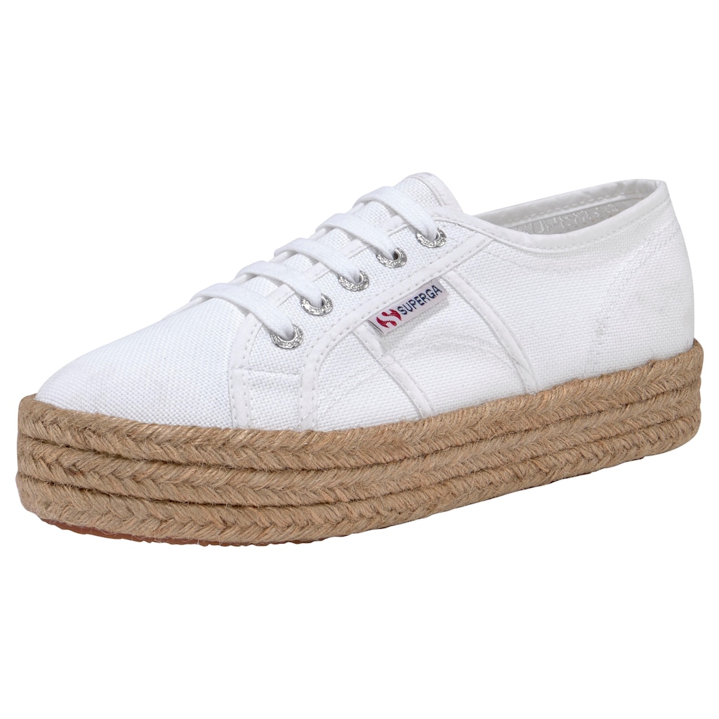 Superga Plateausneaker »COTROPW«, mit klassischem Canvas-Obermaterial