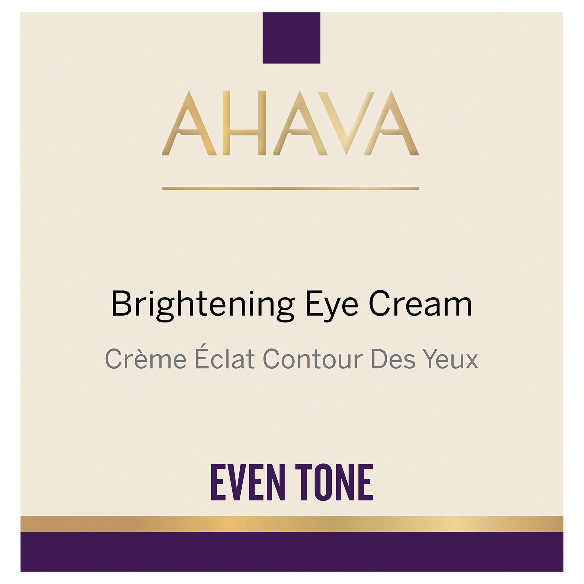 AHAVA Augencreme »BRIGHTENING EYE CREAM« mit Osmoter™, feuchtigkeitsspendende Pflege für die Augenpartie