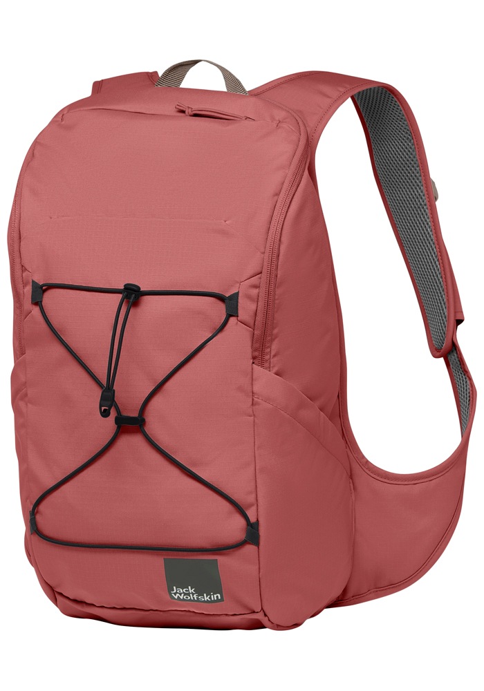 Daypack JACK WOLFSKIN "SERENE", rot (mineralrot), Rucksäcke, Damen, onesize, Obermaterial: 100% Polyester 3