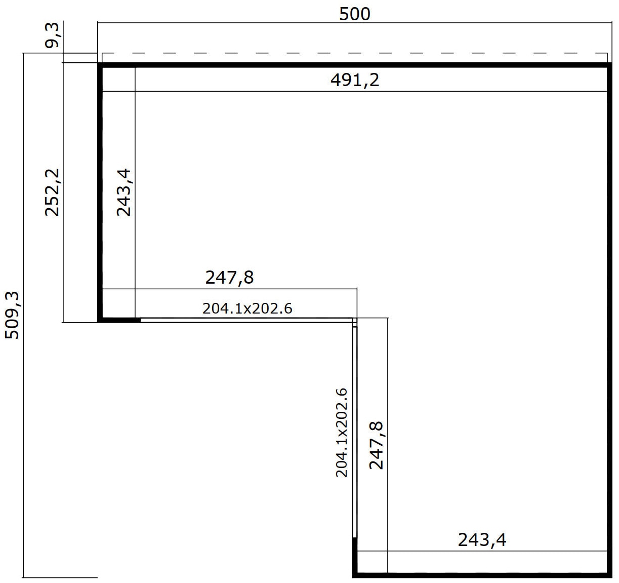 LASITA MAJA Gartenhaus »DOMEO 6 NATUR/ANTHRAZIT«, (Set), Fundamentmass 5000 x 5000, Naturbelassen