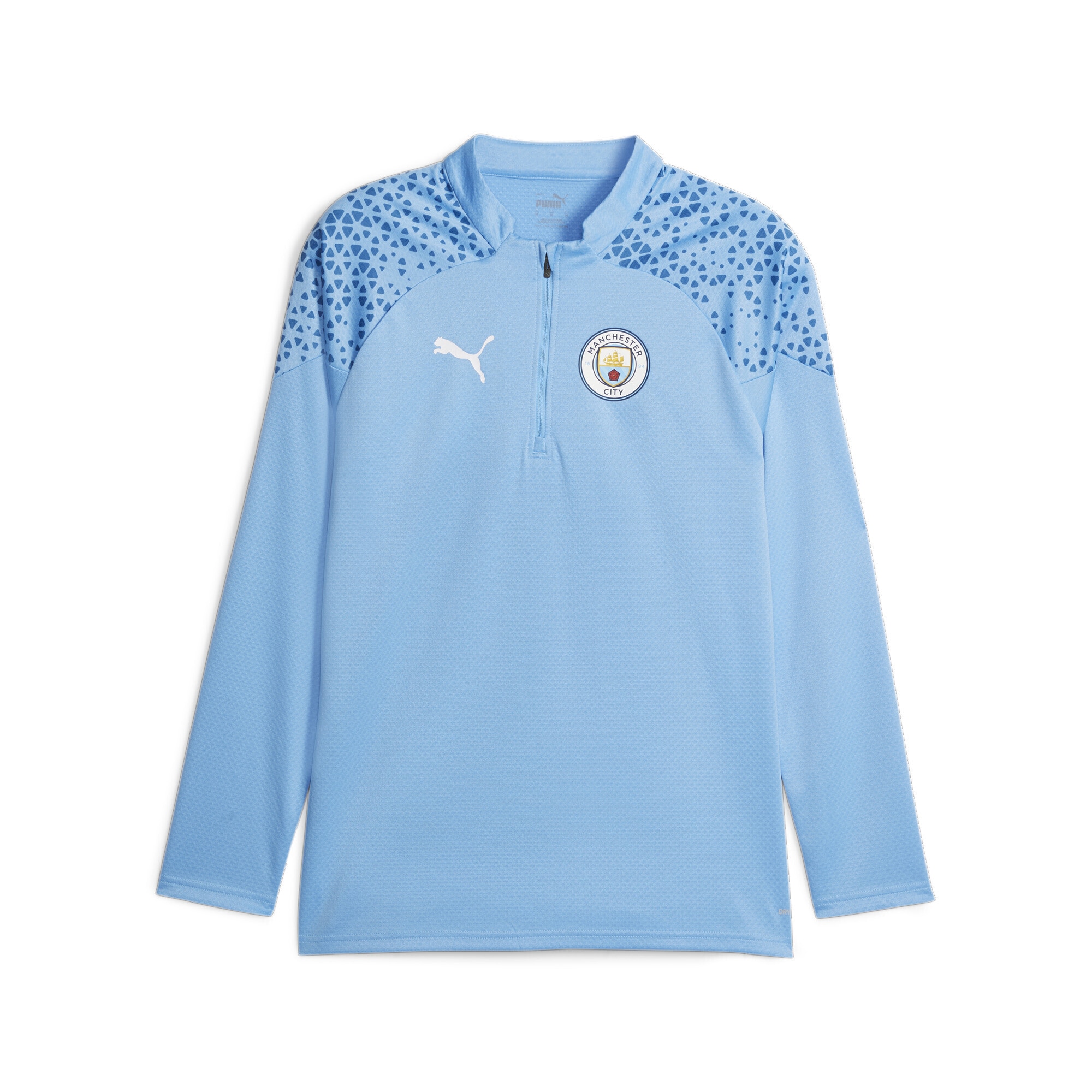 PUMA T-Shirt »Manchester City Fußball-Trainings-Top mit Viertelreißverschluss«