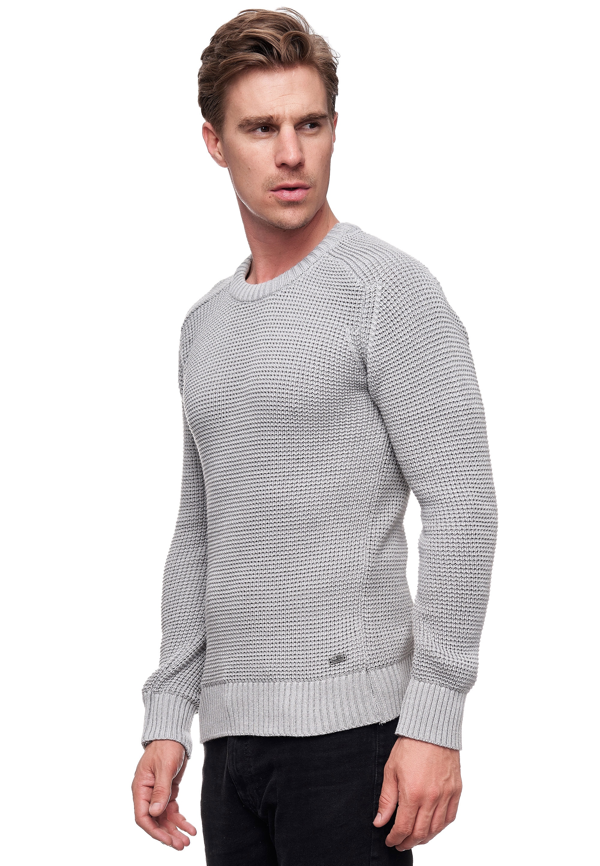 Rusty Neal Strickpullover, in sportlichem Design