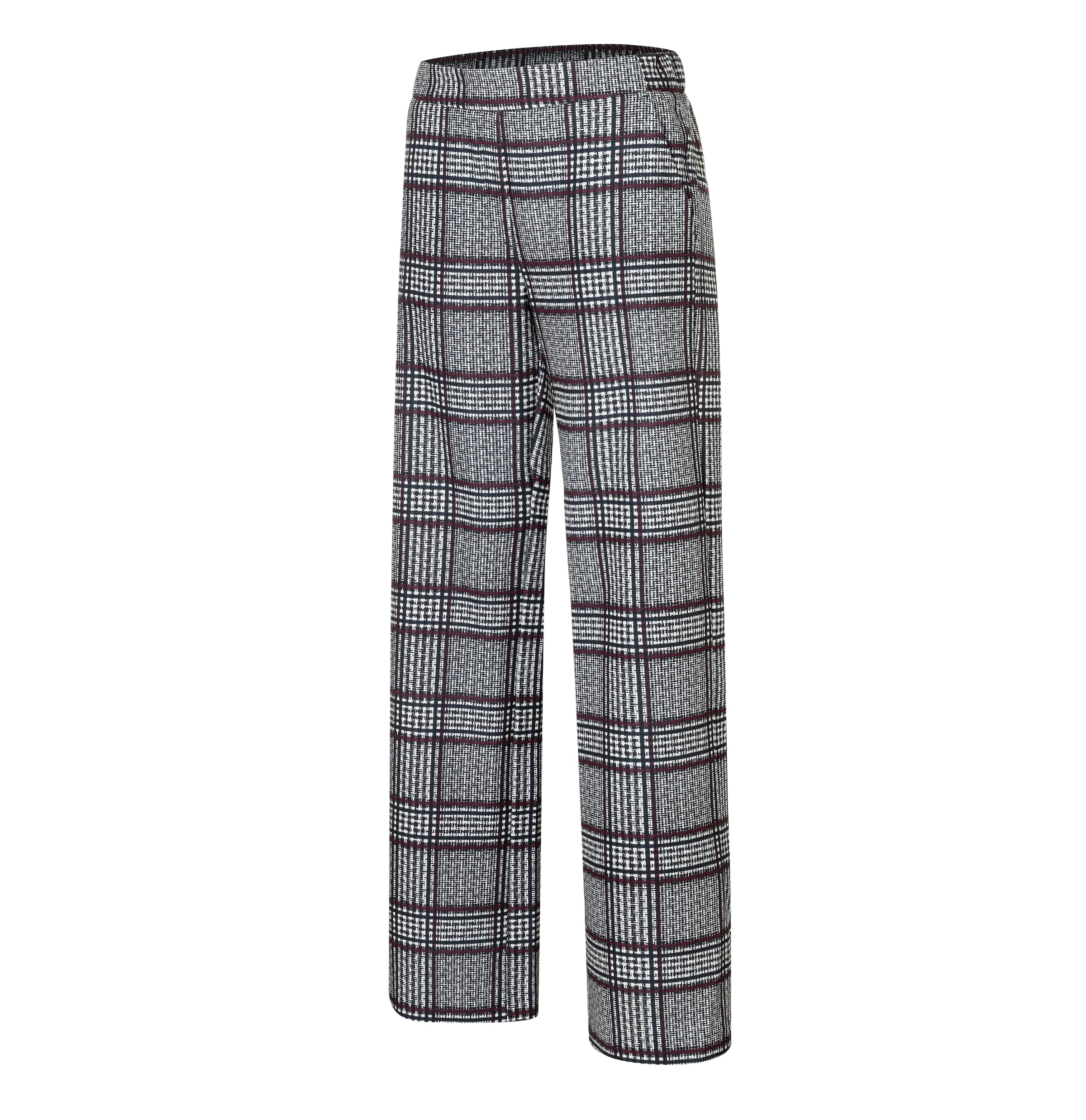 MAC Stoffhose »CHIARA«, Sommerhose mit All-Over Print