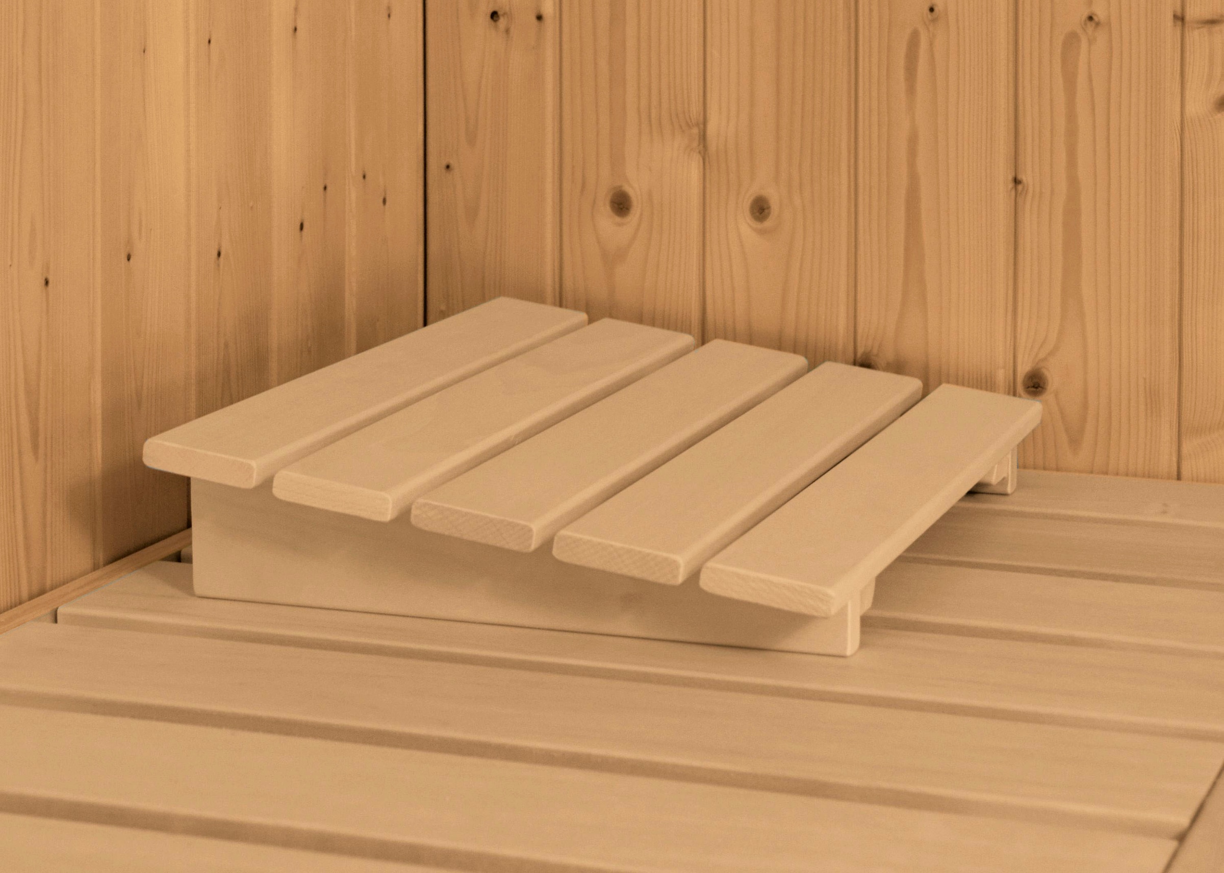 Karibu Sauna »Vada«, 9 KW-Bio-Ofen mit externer Steuerung