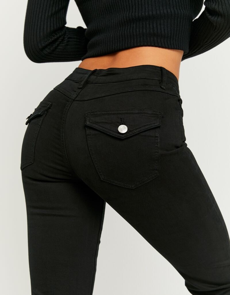 Tally Weijl Bootcut-Jeans »SPACOBOOTY« Baumwollmischung, bootcut fit