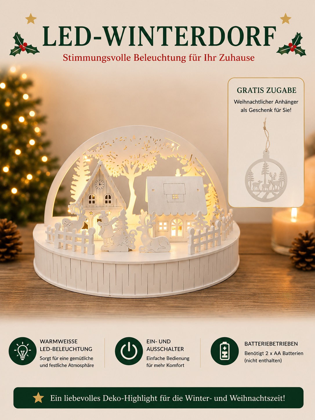 OTTO home Weihnachtsdorf »Weihnachtsszene«