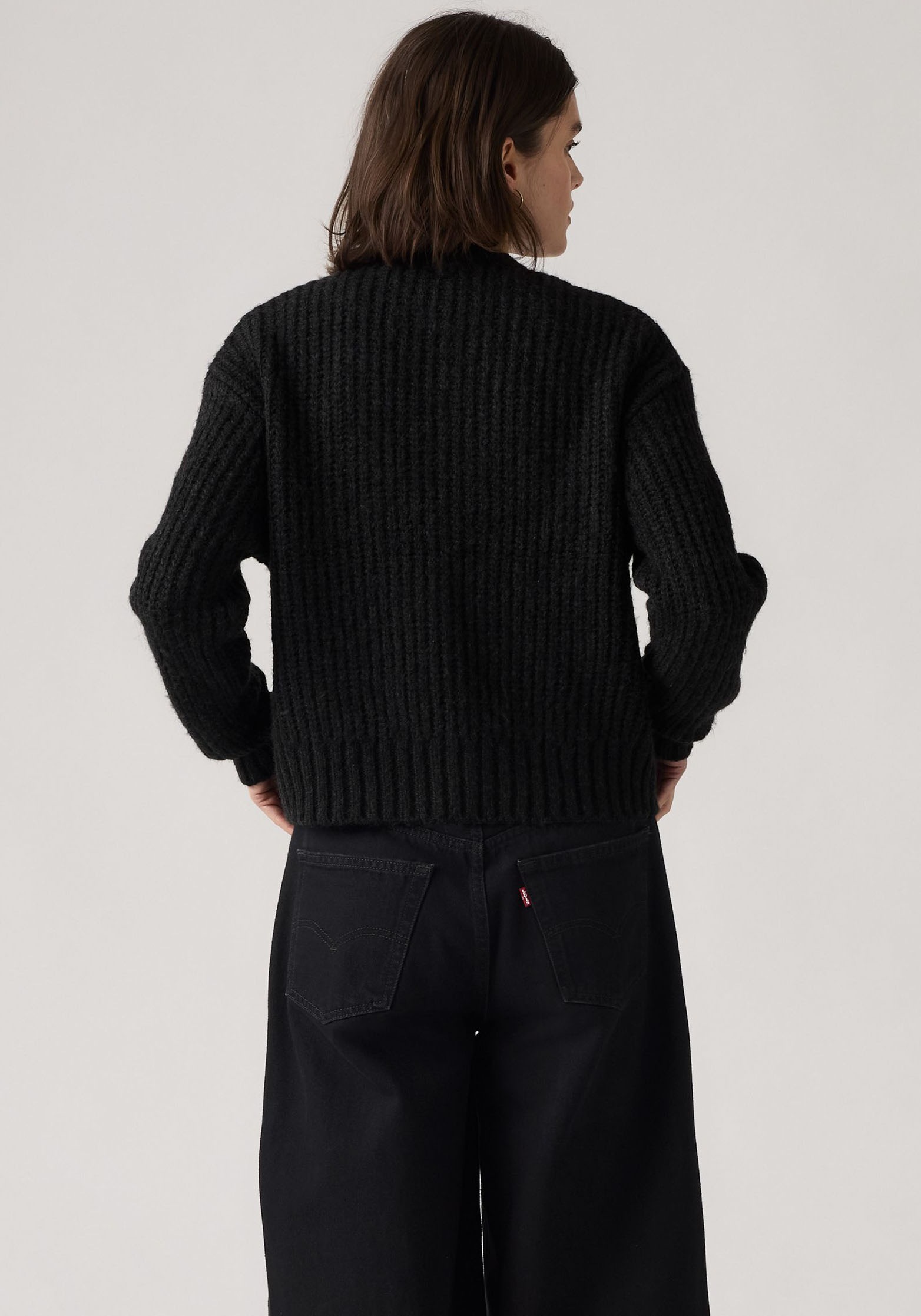 Levis Strickjacke, Wärmender, pflegeleichter Materialmix günstig online kaufen