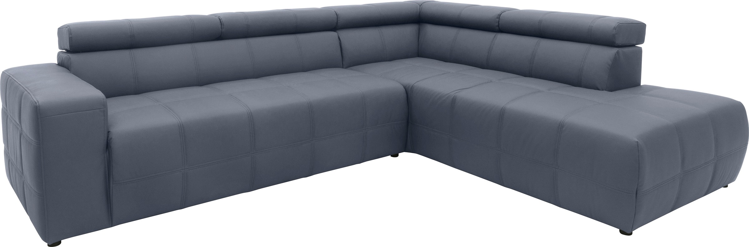 DOMO collection Ecksofa "Brandon L-Form, auch in Leder", inklusive Kopfteil günstig online kaufen
