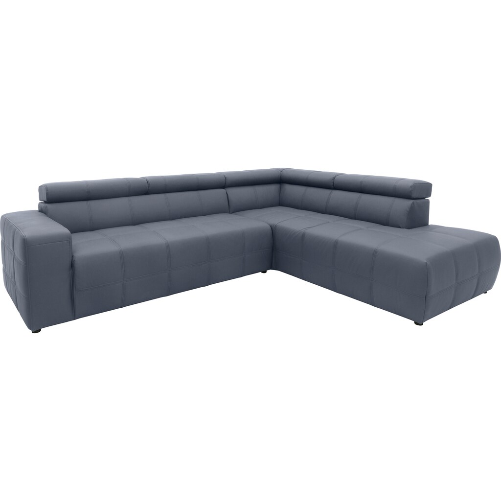 DOMO collection Ecksofa »Brandon L-Form, auch in Leder«