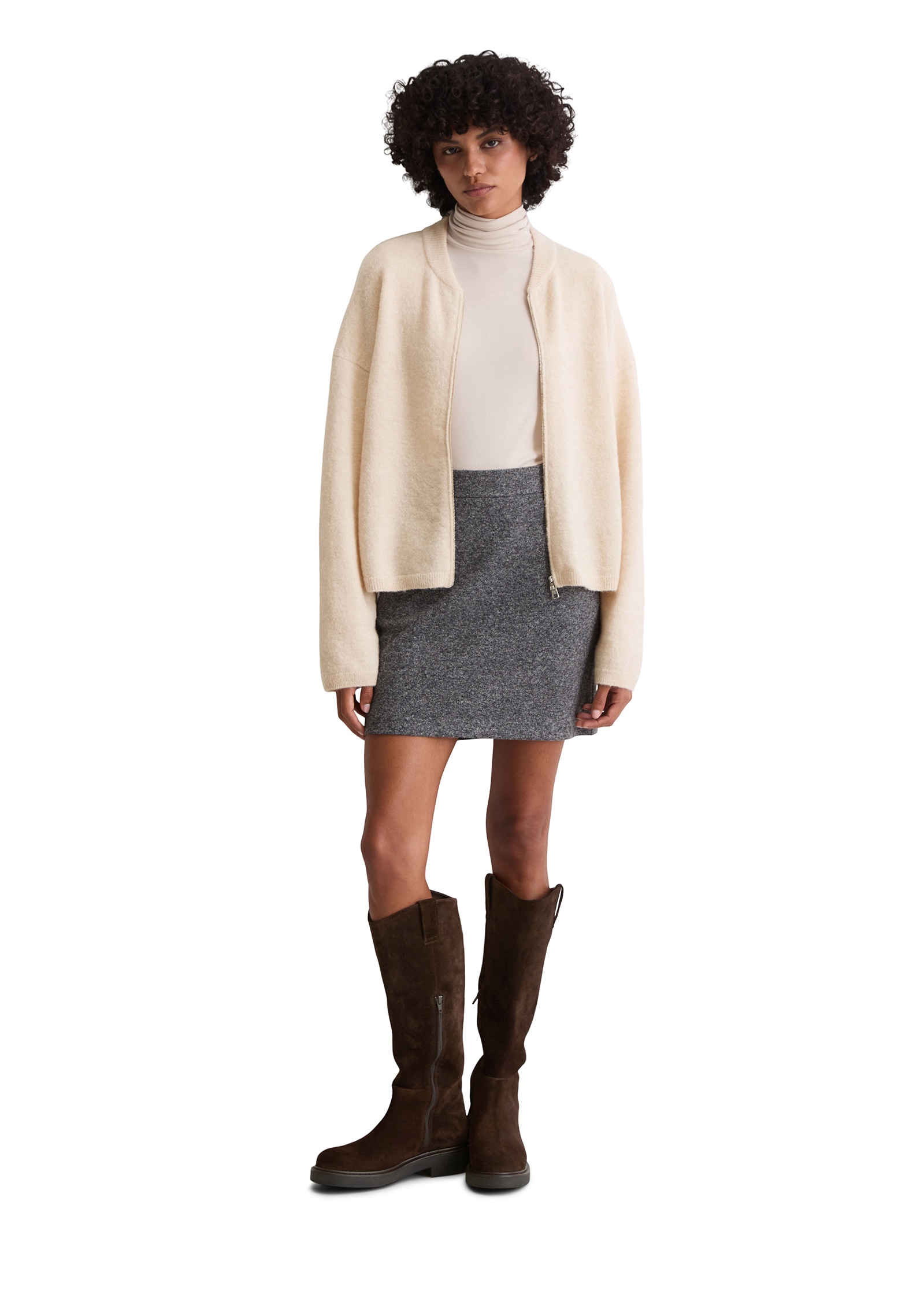 Marc O'Polo Cardigan »aus Schurwolle-Alpakawolle-Mix«