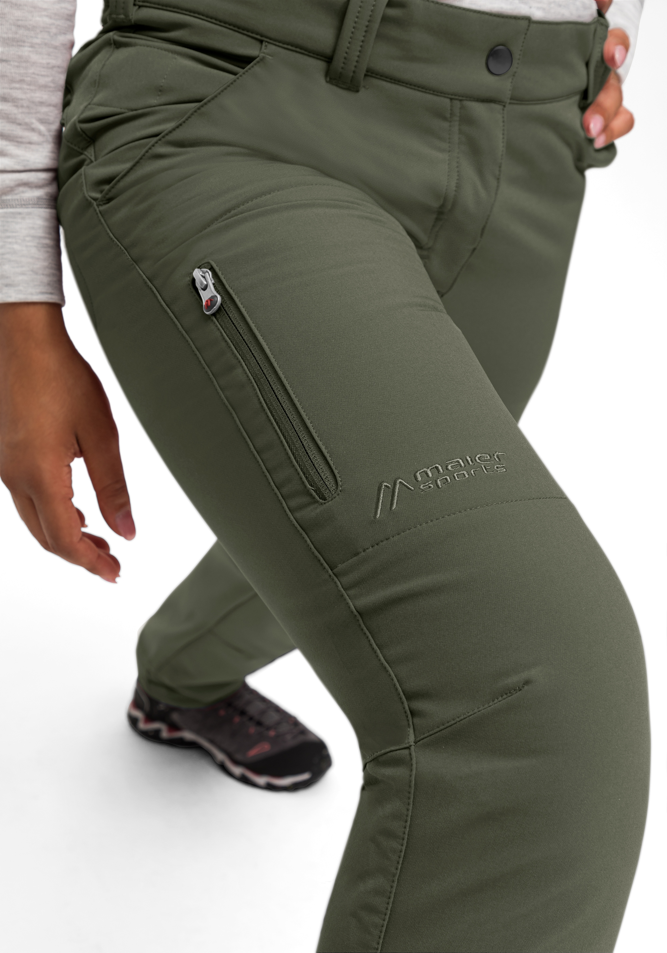 Maier Sports Funktionshose "Helga", warme Damen Outdoorhose, robuste Wander günstig online kaufen