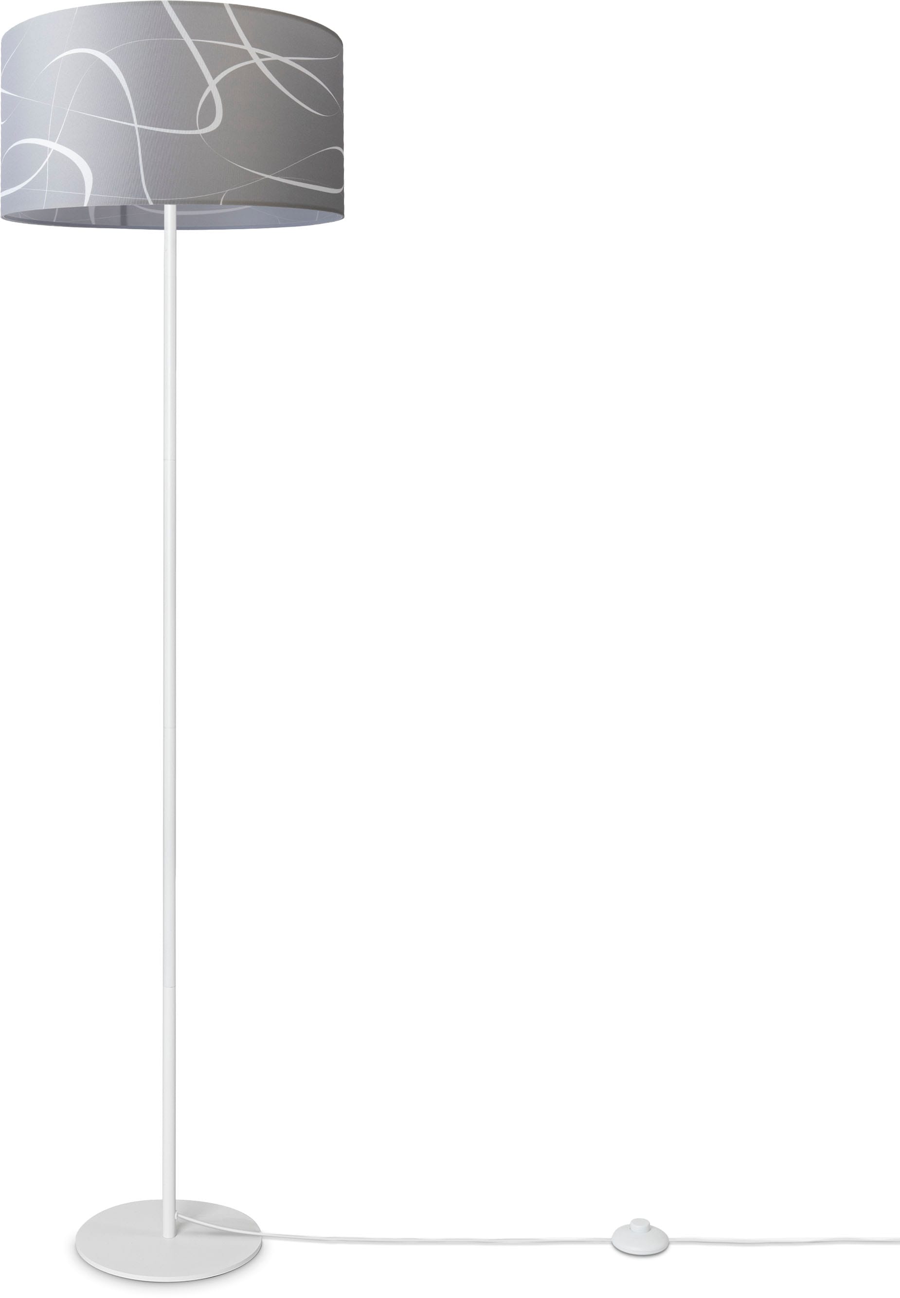 Stoff Stehleuchte Lampenschirm Paco Stehlampe Home Modern | Dreibein Mit Tribal«, »Luca BAUR E27 Uni Abstrakt