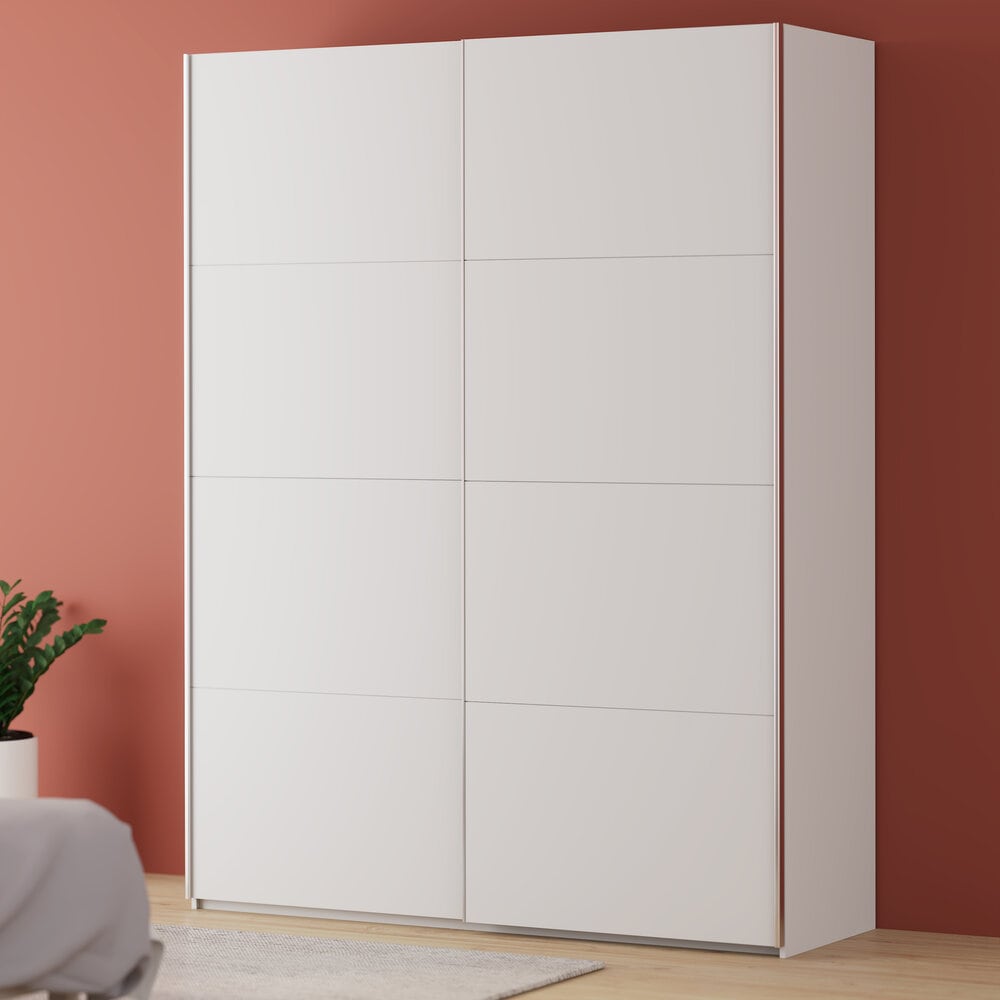 FORTE Schwebetürenschrank "Fittio, Made in Europe, 2 Schiebetüren, modernes günstig online kaufen