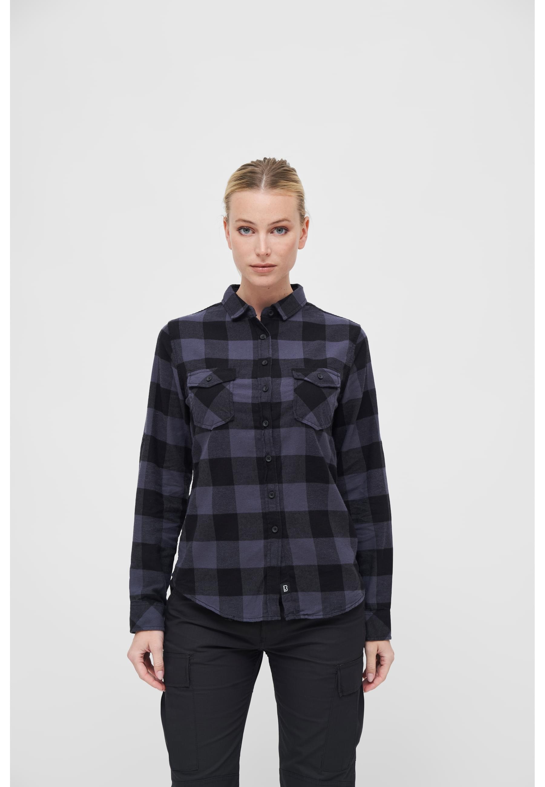 Brandit Langarmhemd »Brandit Damen Amy Flanell Shirt GIRLS«, (1 tlg.)