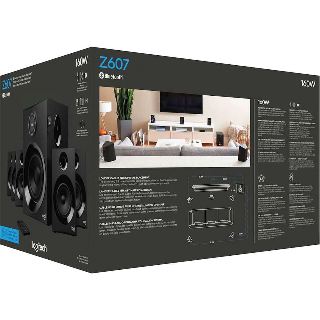 Logitech Surround-Lautsprecher »Z607«