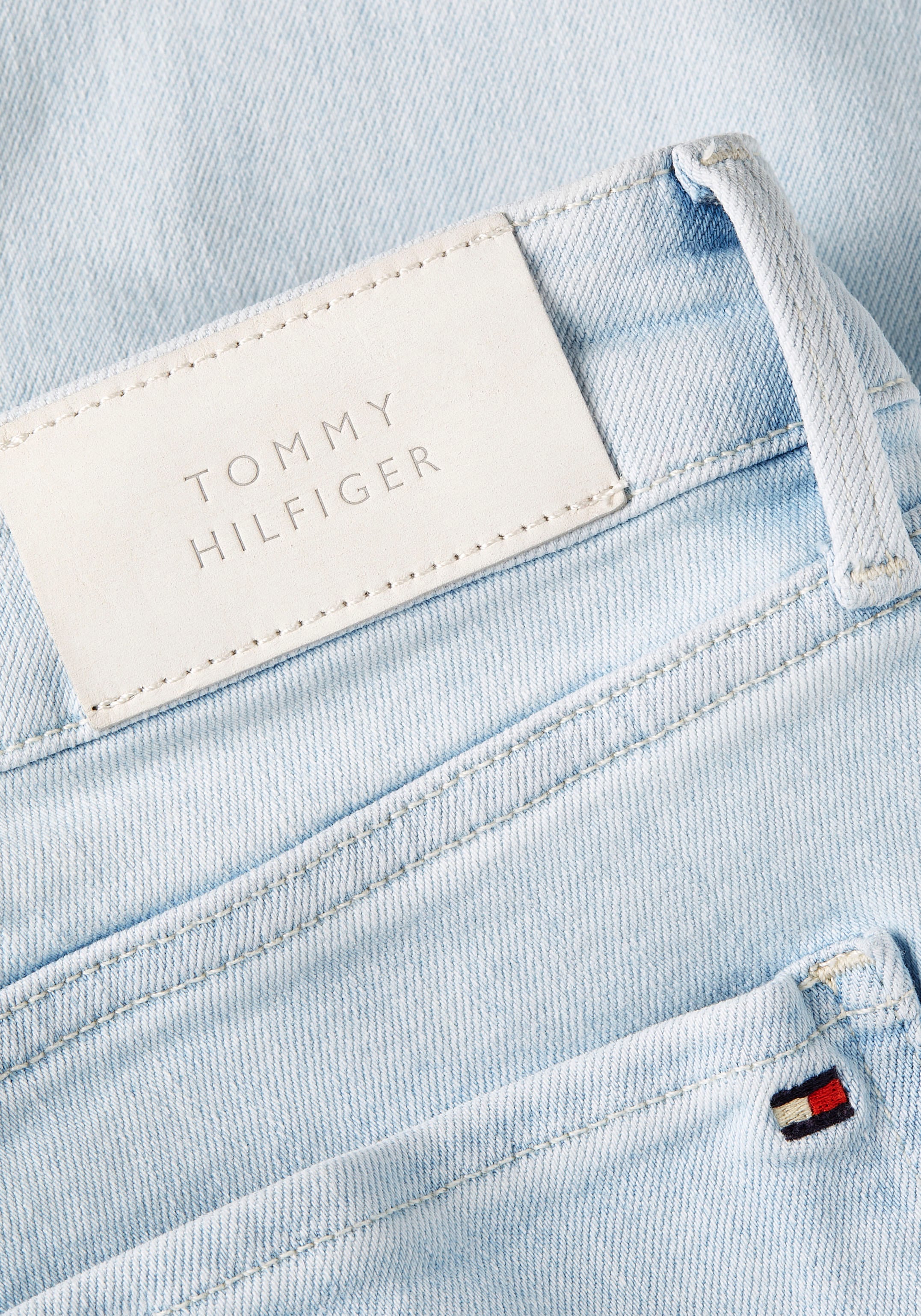 Tommy Hilfiger Skinny-fit-Jeans »TH FLEX HARLEM U SKINNY HW KAI«, in blauer Waschung
