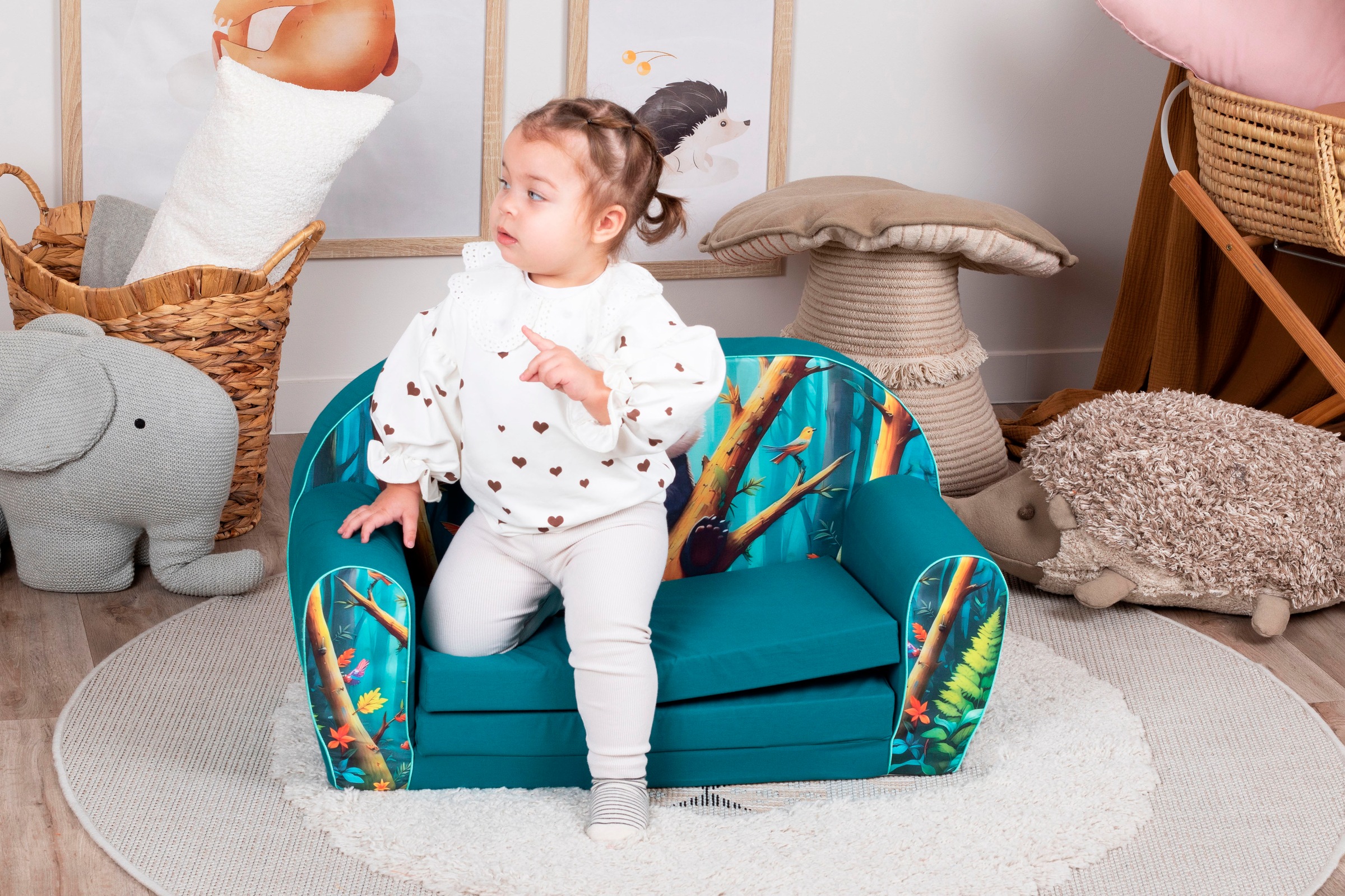 Knorrtoys® Sofa »Lucky panda«, für Kinder; Made in Europe