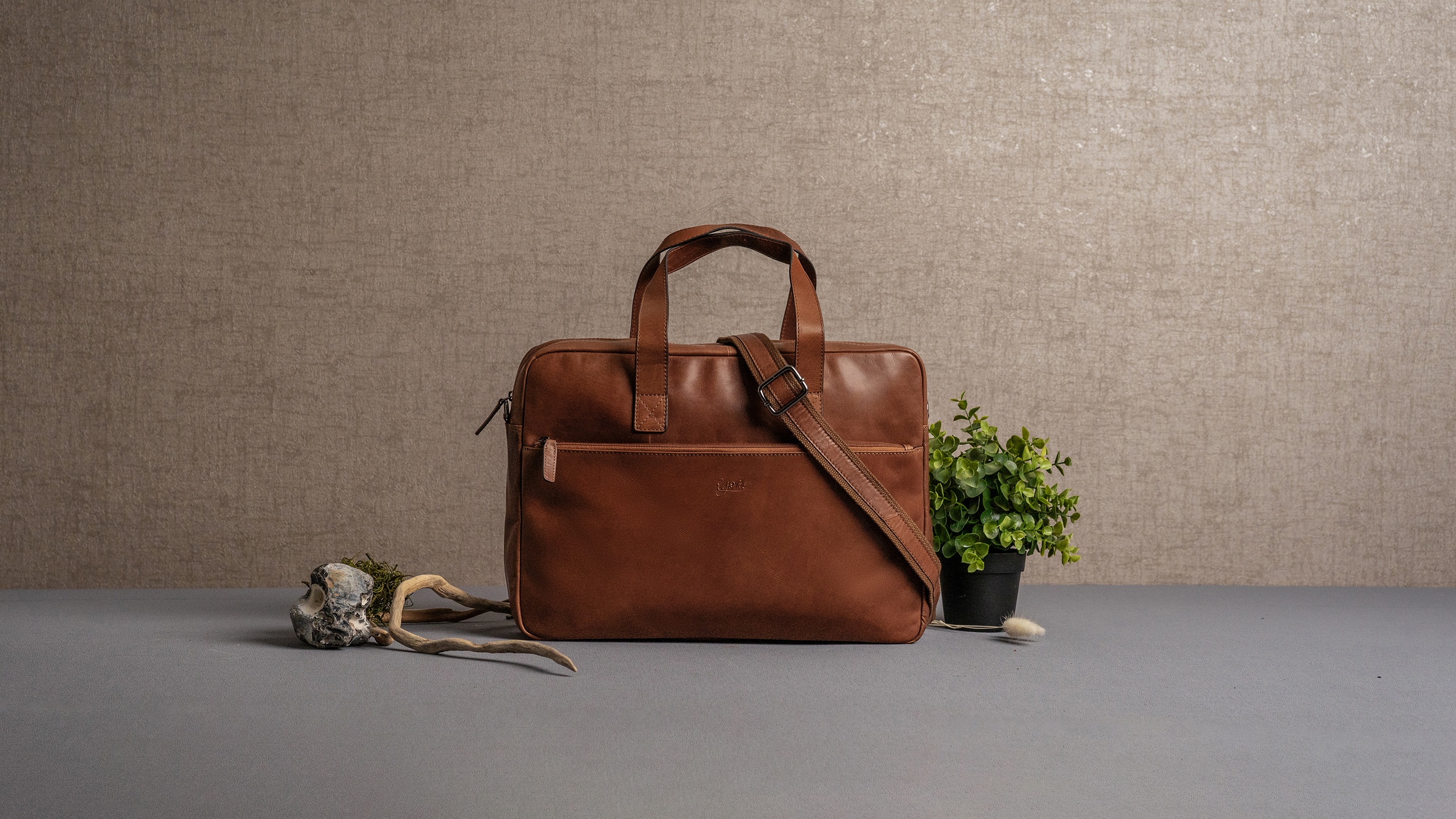 Thumbnail - X-Zone Aktentasche echt Leder