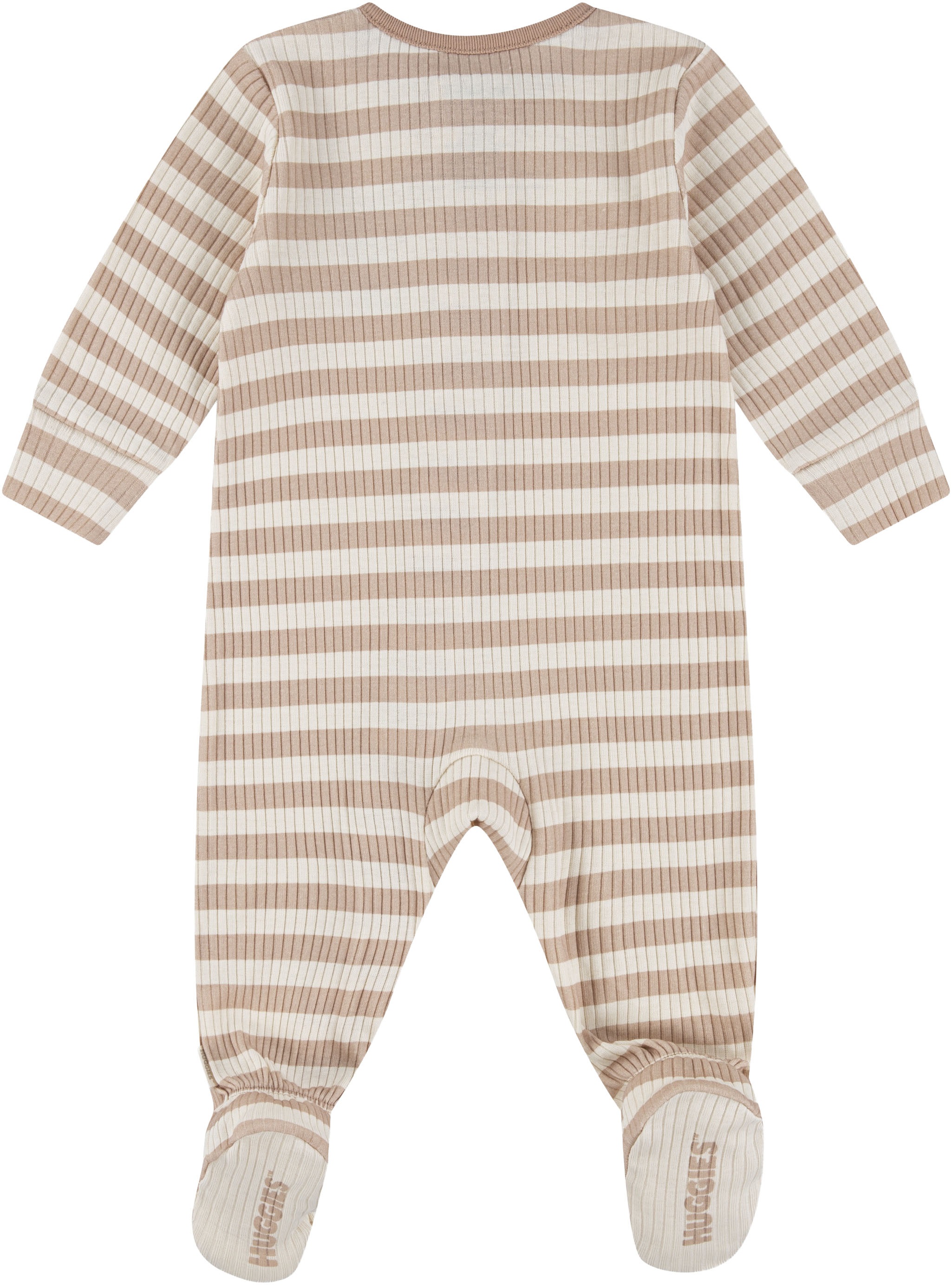 HUGGIES babywear Schlafoverall »HUGB FOOTED COVERALL«, mit süßer Bärchenstickerei