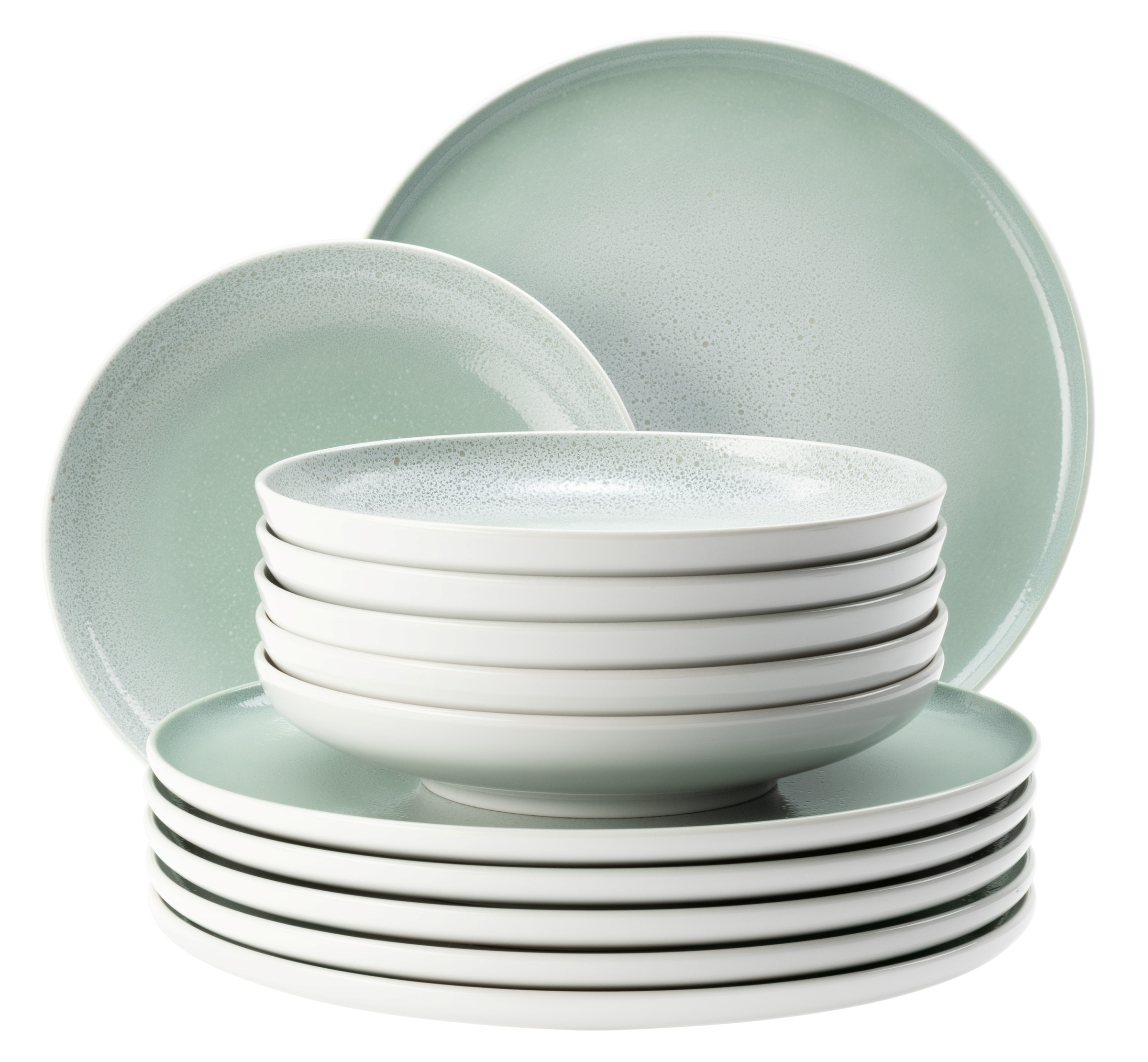 Seltmann Weiden Tafelservice "Sento Home, Geschirr-Set, 12-teilig" Teller-S günstig online kaufen