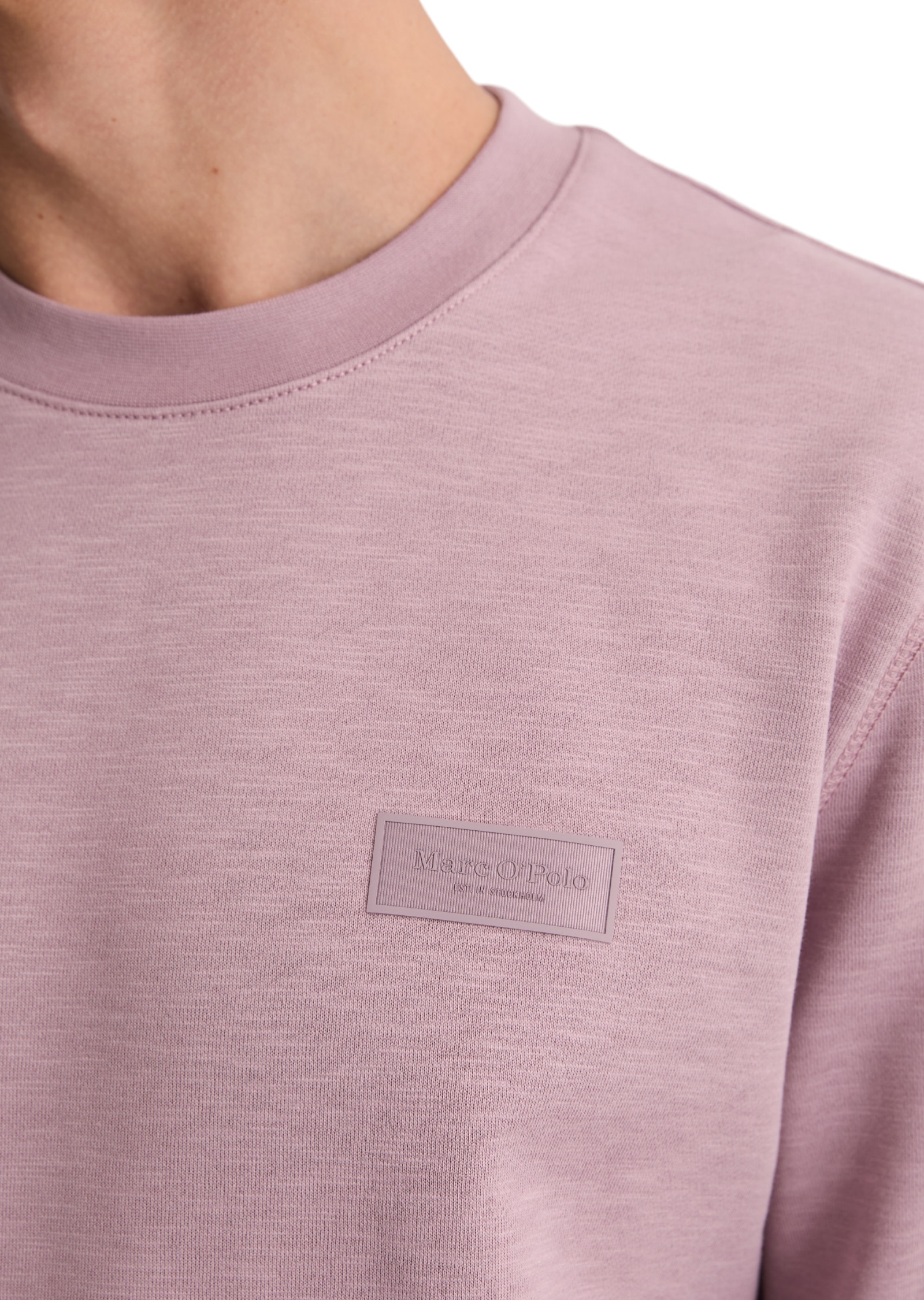 Thumbnail - Marc OPolo Sweatshirt "regular fit aus weichem Bio-Baumwoll-Sweat", angenehm weich gebrushte Innenseite