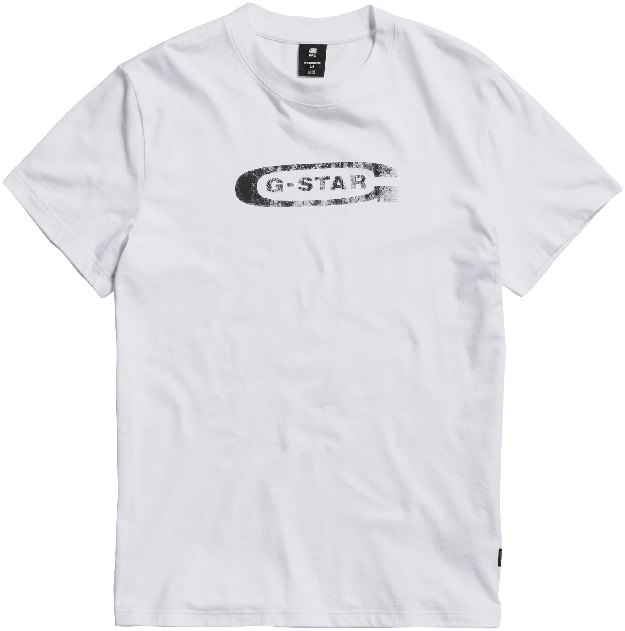 G-Star RAW T-Shirt »Distressed old school logo«
