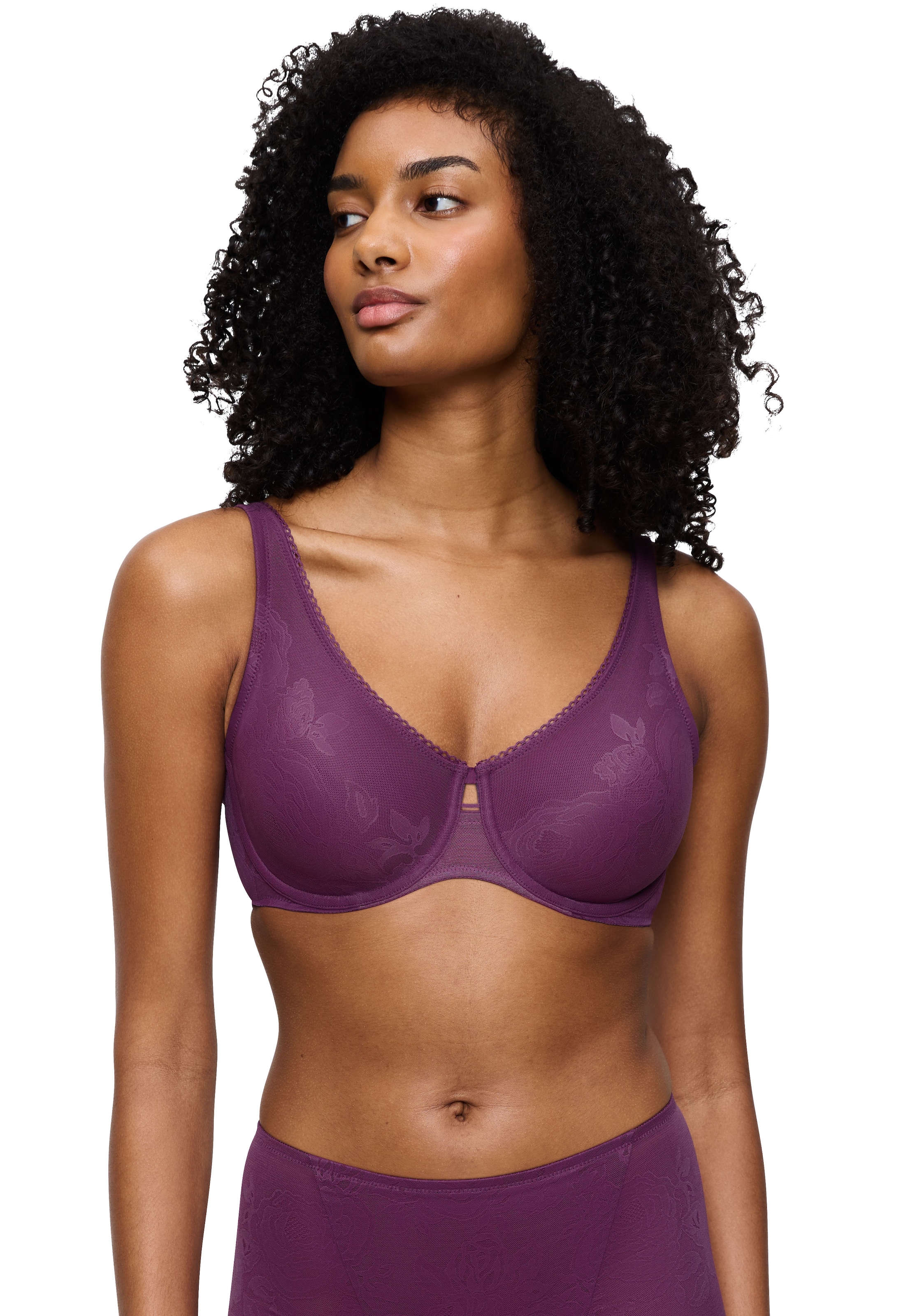 Triumph Minimizer-BH "Wild Rose Sensation" verkleinert die Brust optisch um günstig online kaufen