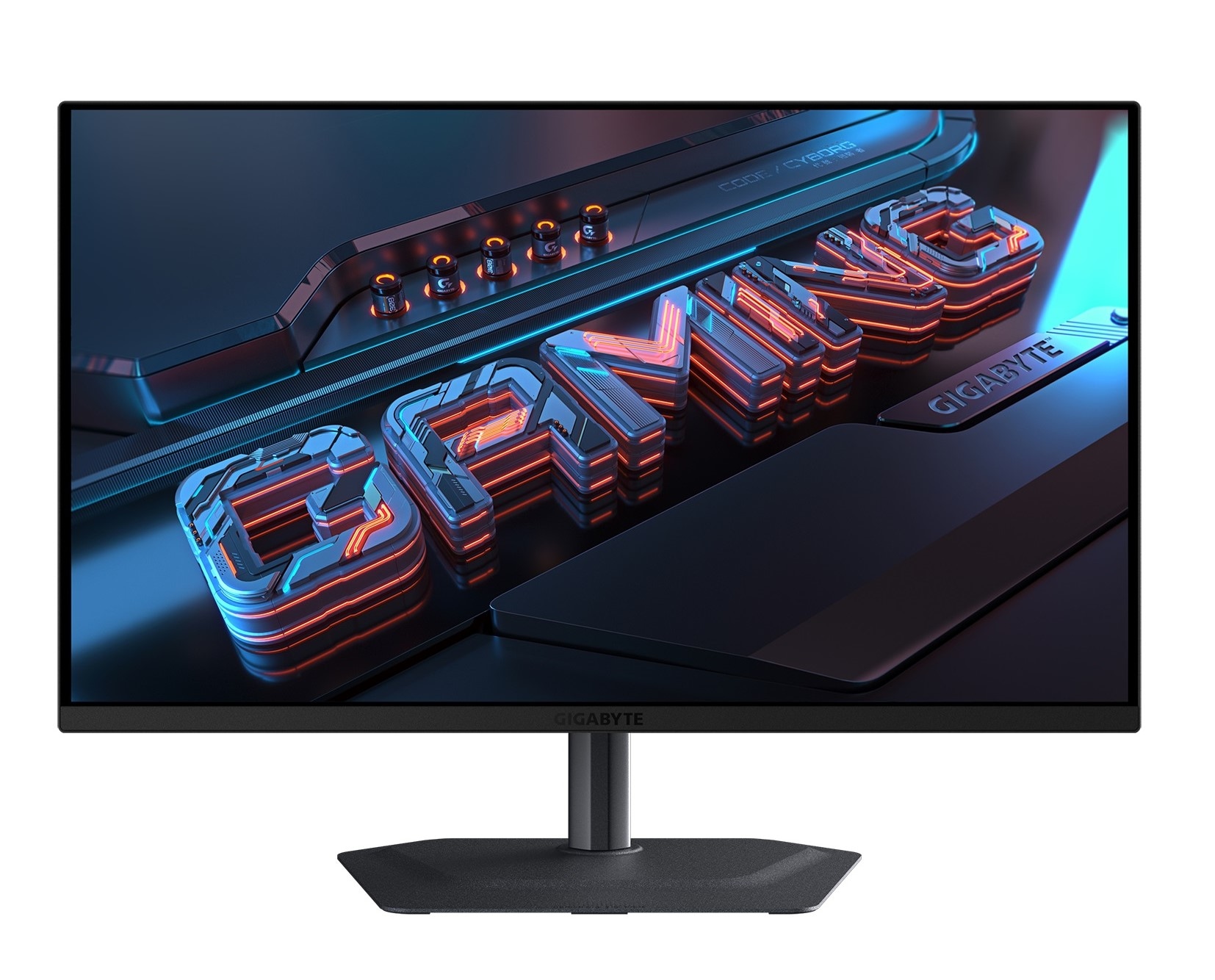 GIGABYTE OLED-Monitor "MO27Q2A", schwarz, Monitore, dreh-, neig-,schwenk-, höhenverstellbar, Lautsprecher