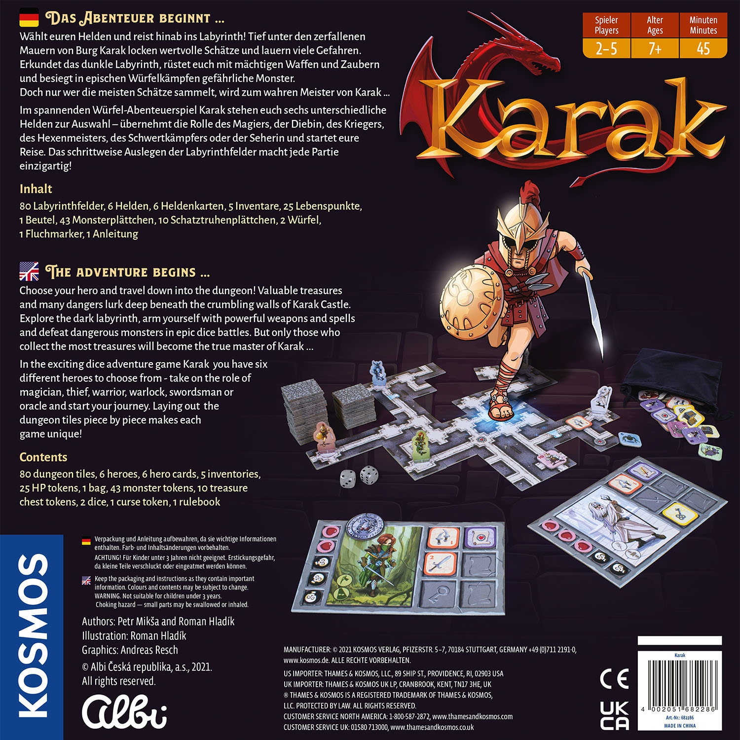 Kosmos Spiel »Karak«