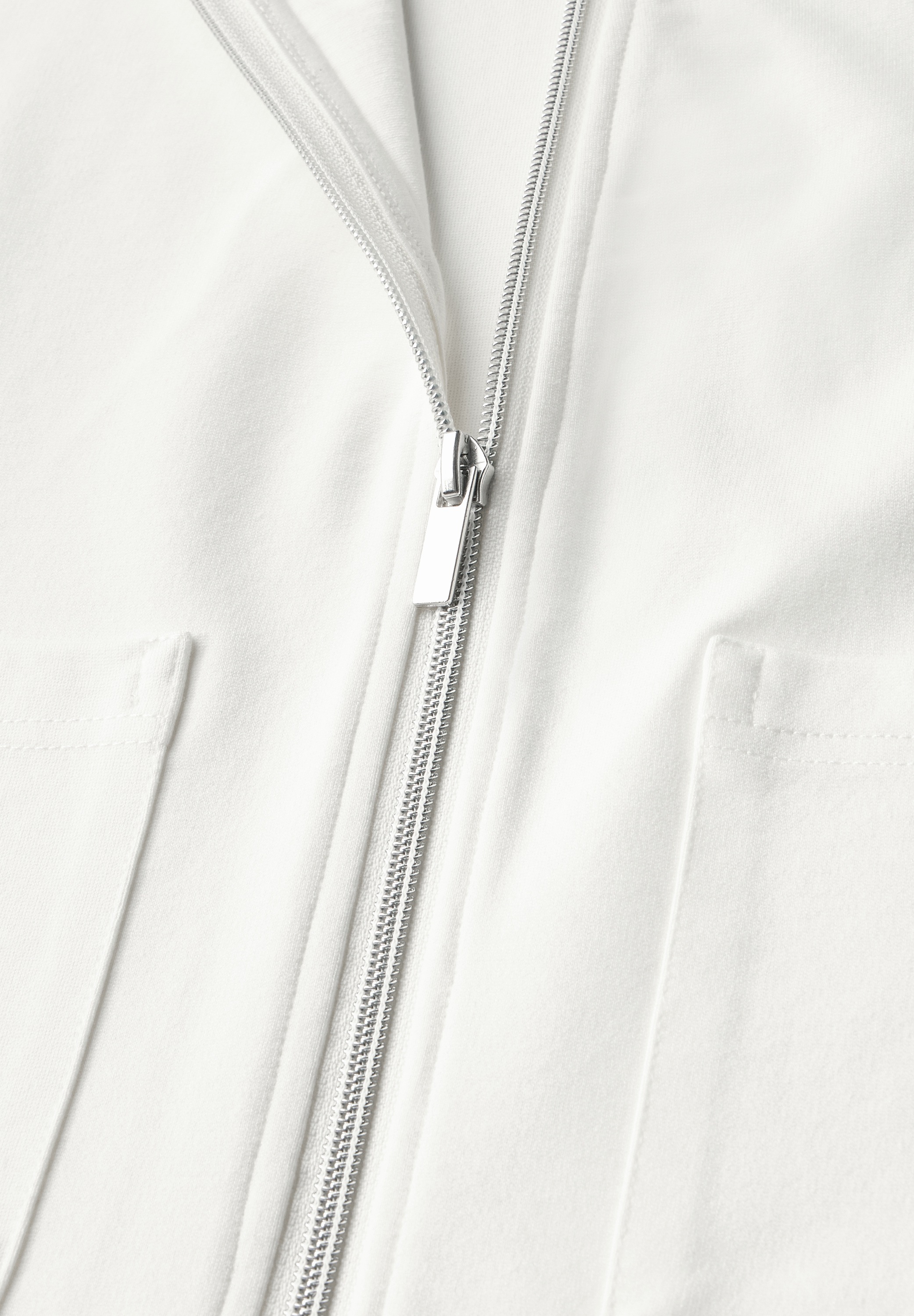 STREET ONE Sweatjacke, aus softem Materialmix