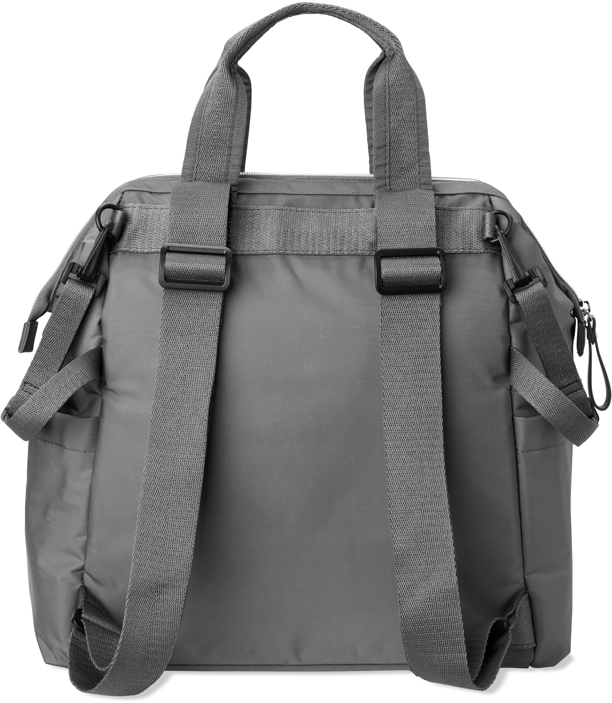 Skip Hop Wickelrucksack »Mainframe, charcoal«, inklusive Wickelauflage