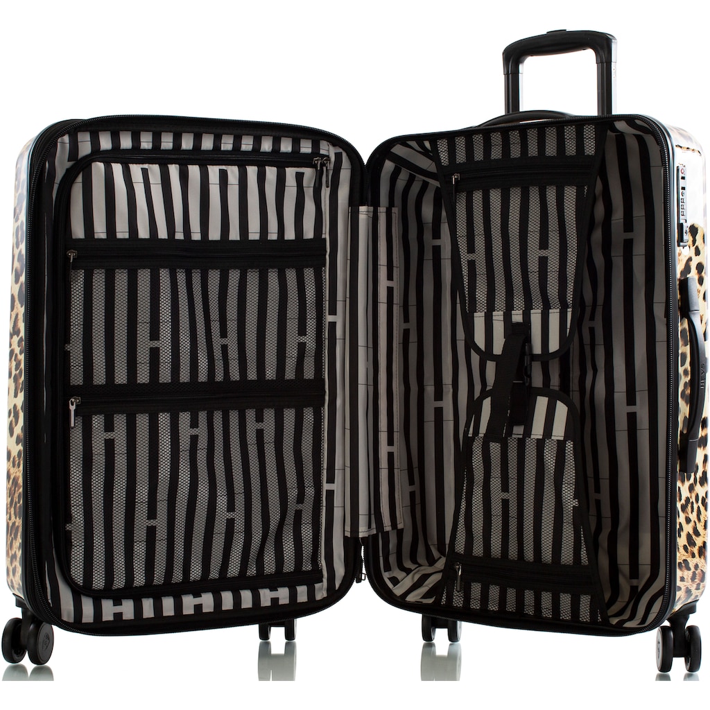 Heys Hartschalen-Trolley »Leopard, 66 cm«, 4 Rollen