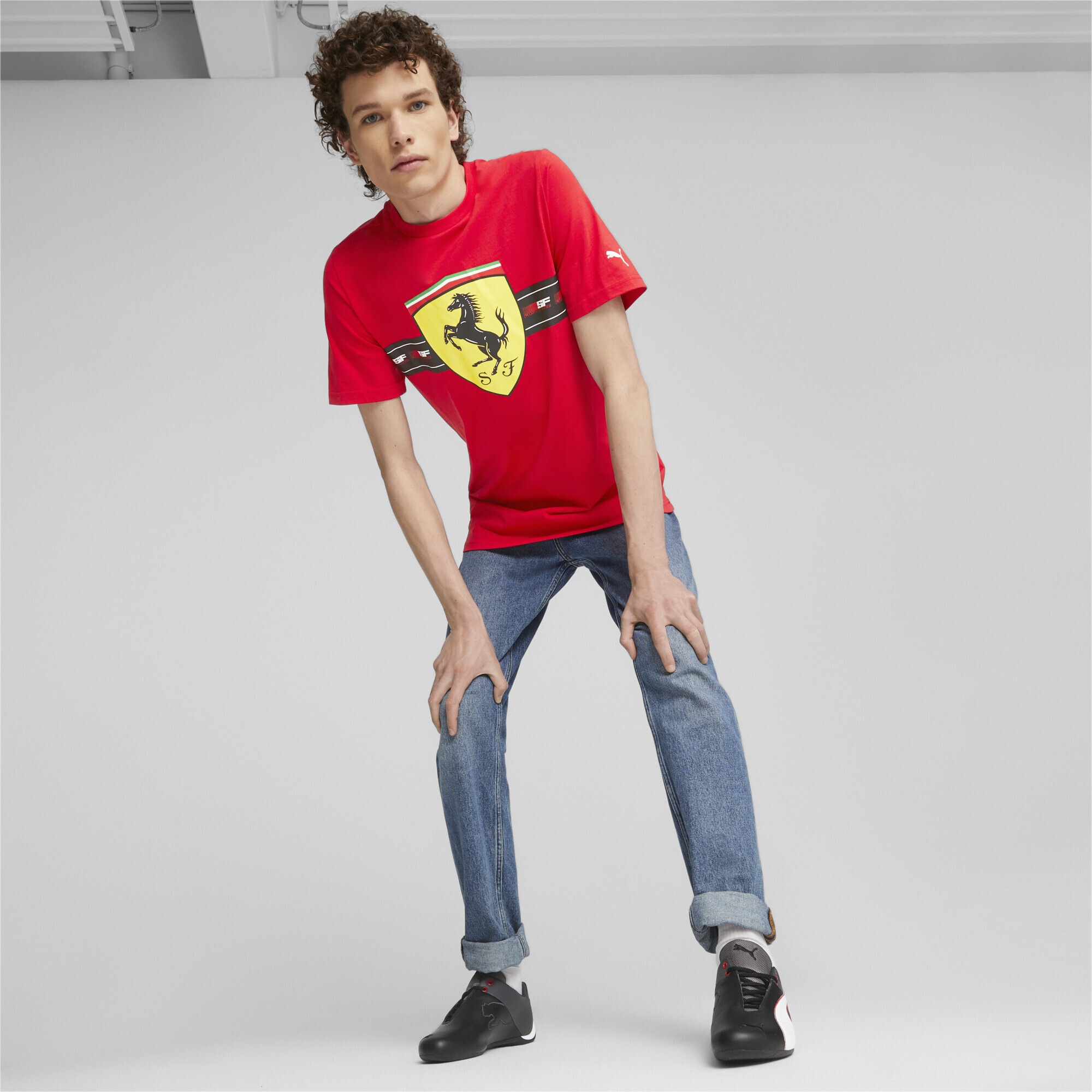 PUMA Sneaker »Scuderia Ferrari Future Cat OG Motorsportschuhe Erwachsene«