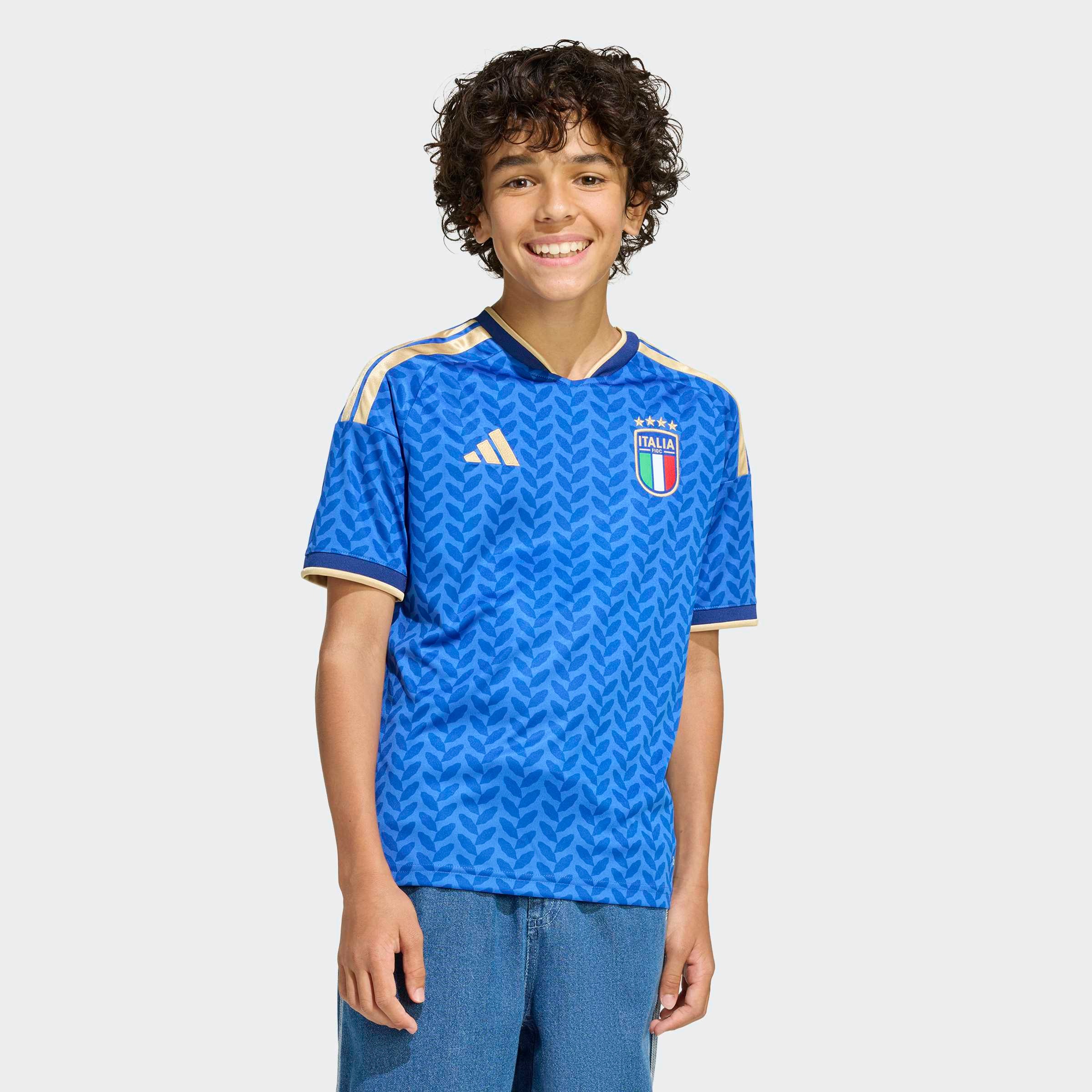 Adidas Italy 26/27 Home Jersey Bold Blue 13-14 Years 3