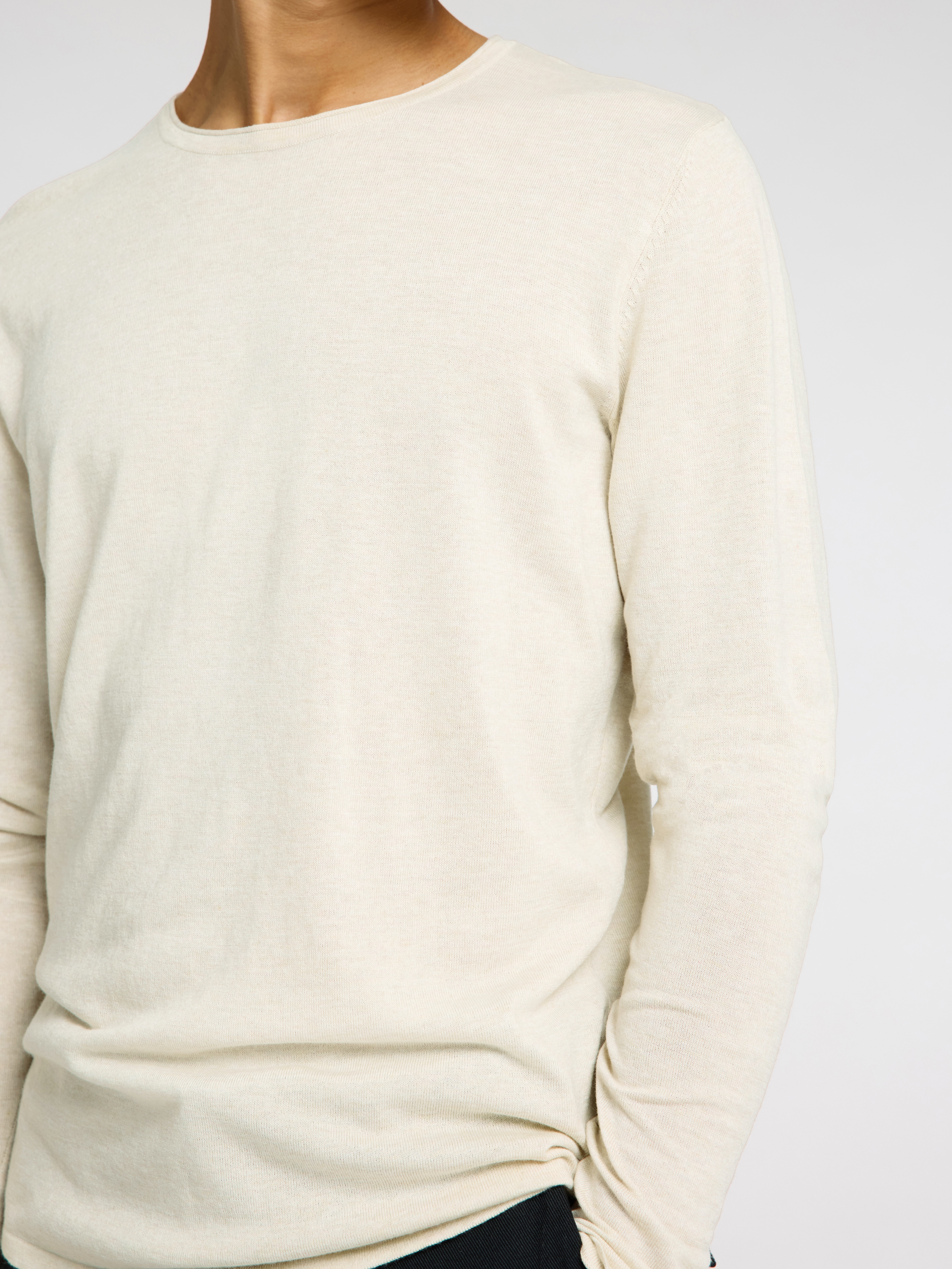 Thumbnail - SELECTED HOMME Rundhalspullover "ROME KNIT"
